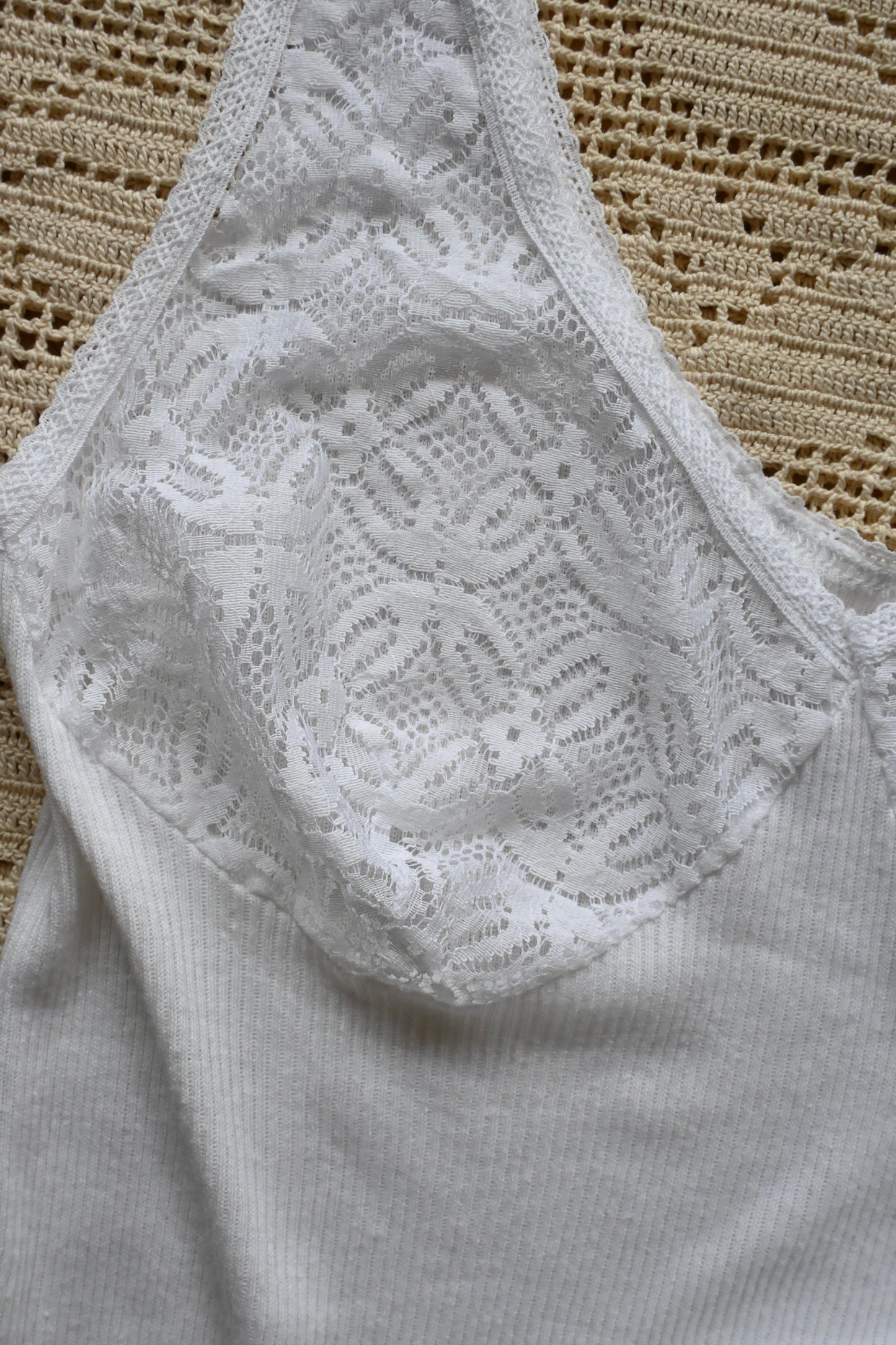 EURO Cotton lace camisole
