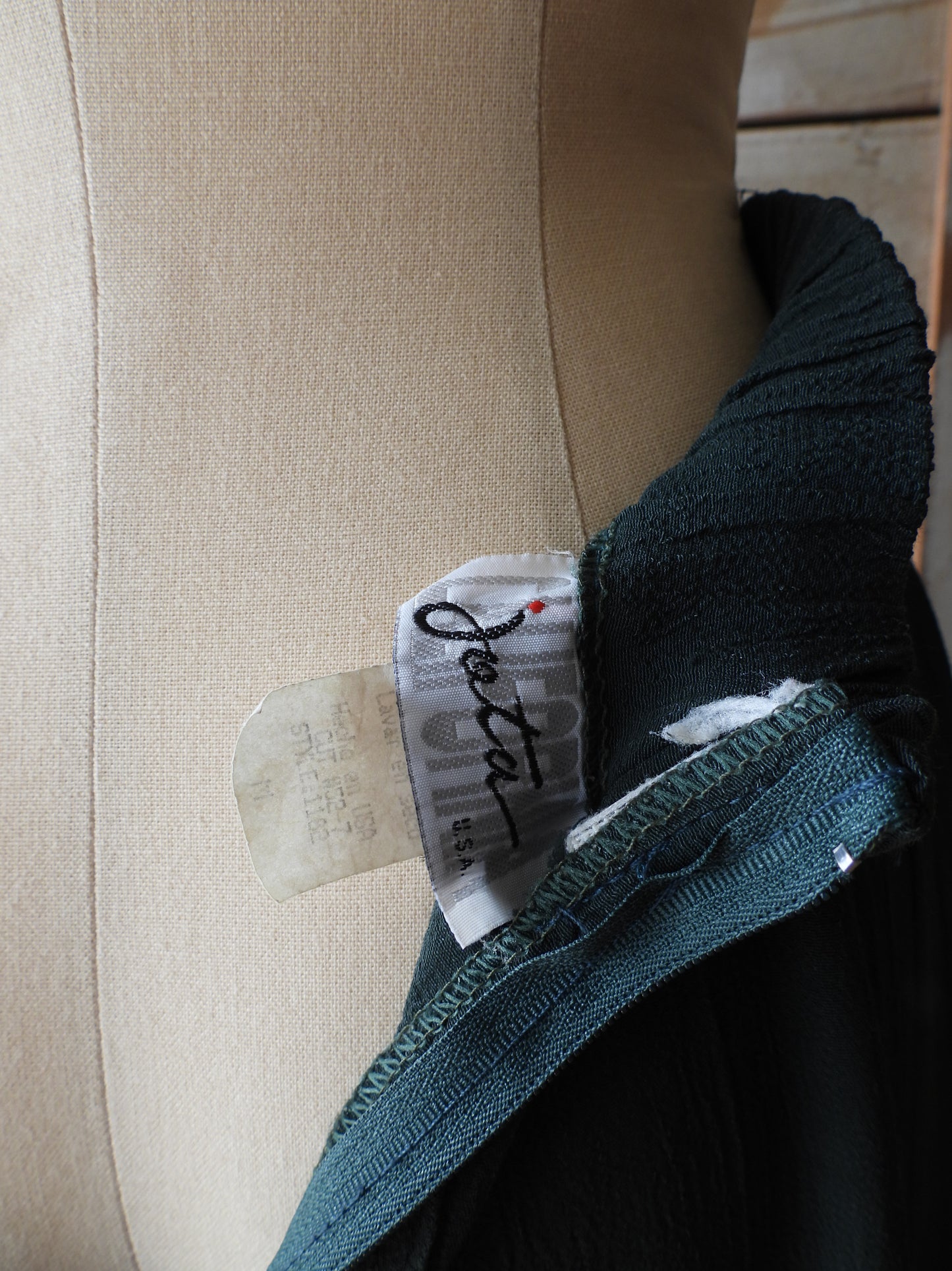 Easy pants/DARK GREEN