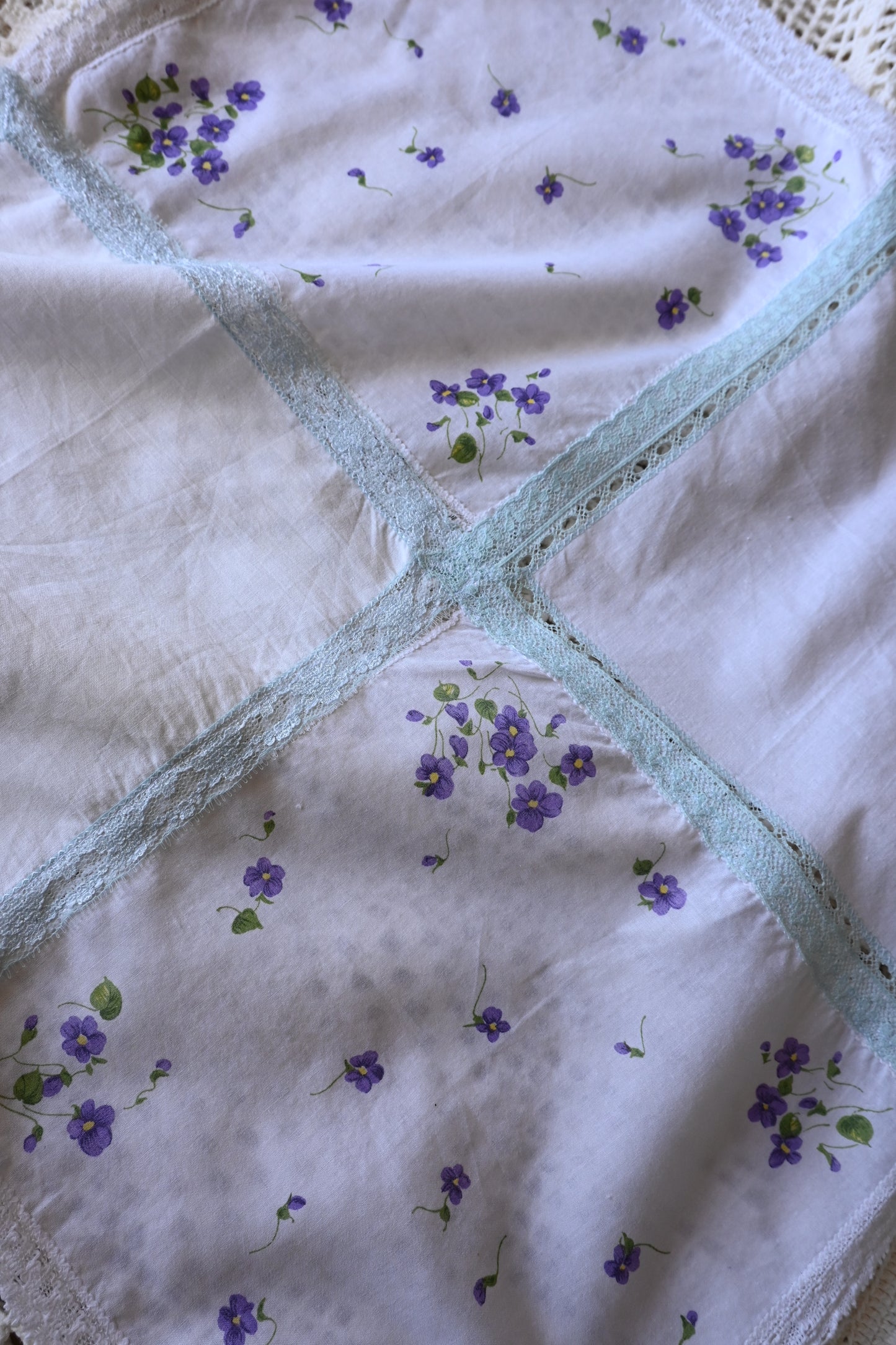 Flower handkerchief scarf/PONMOSIR