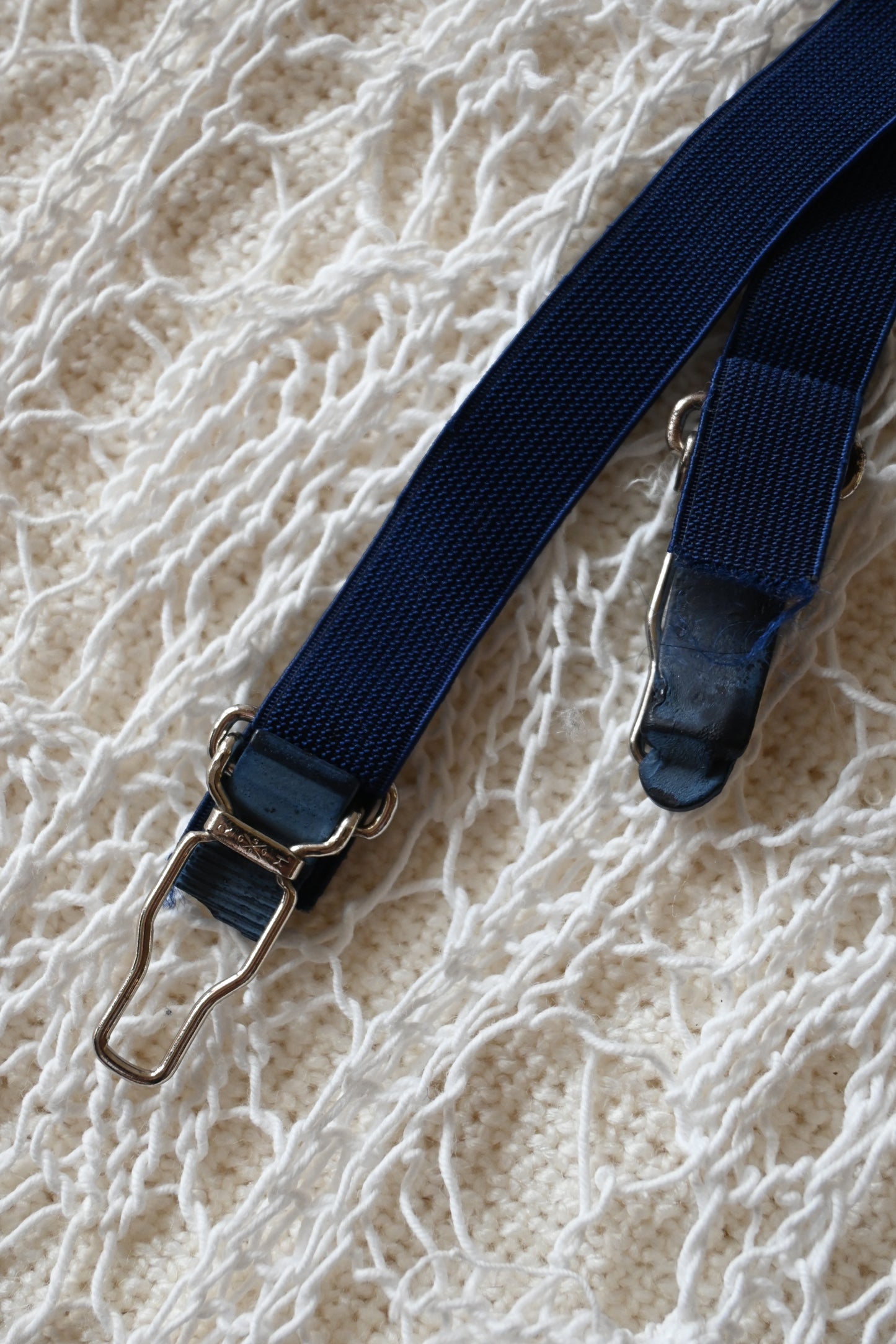 Vintage garter belt/NAVY