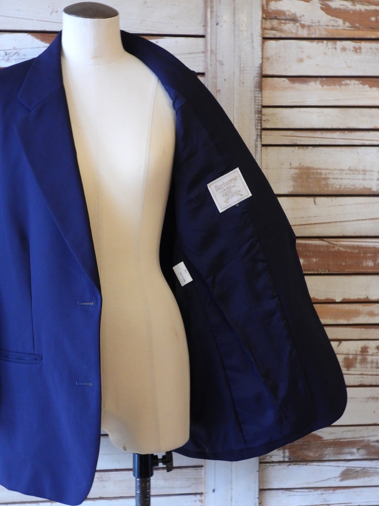 Burberrys prorsum wool jacket/NAVY