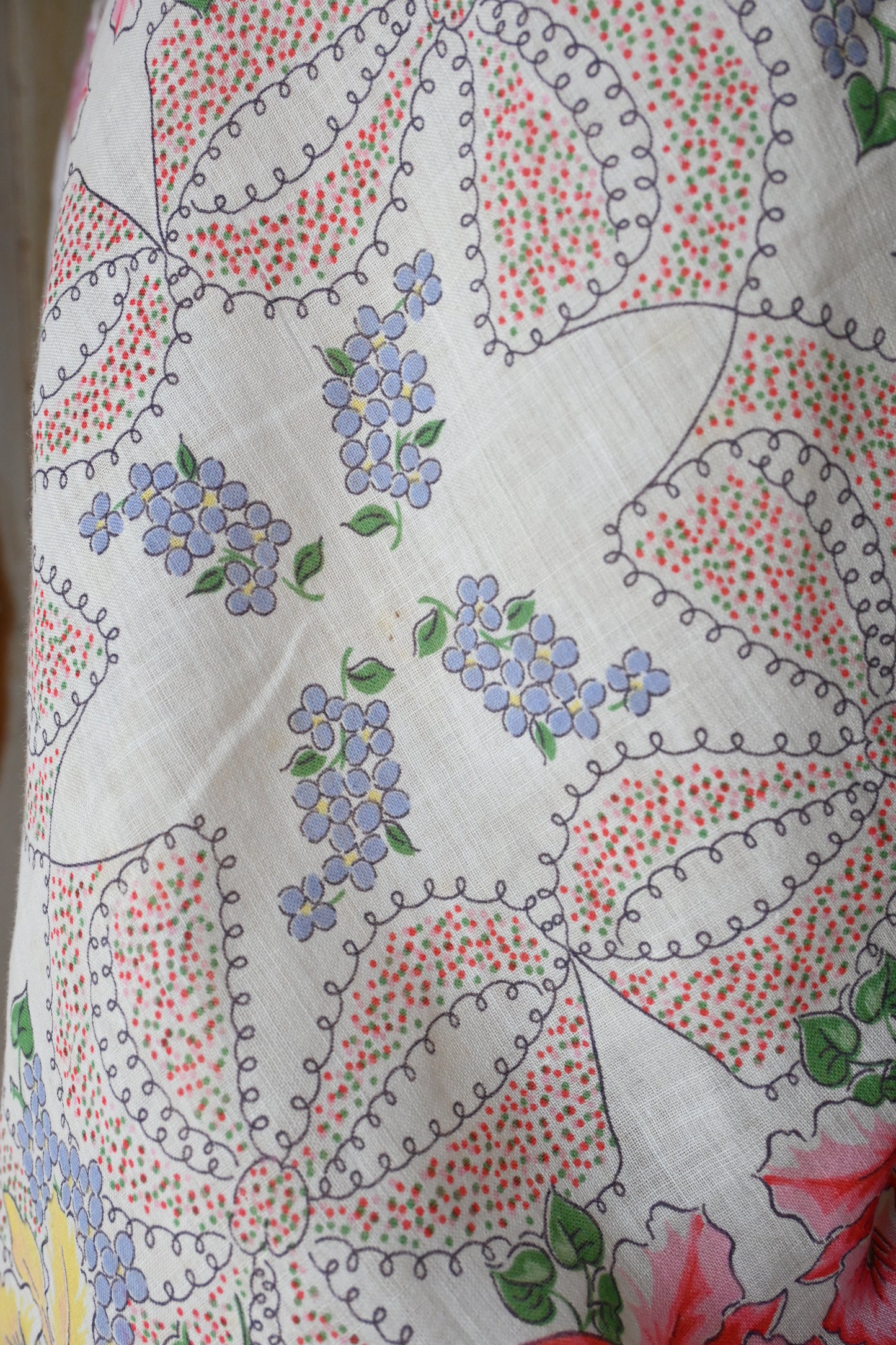 Flower handkerchief camisole/PONMOSIR