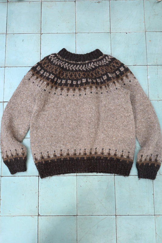 Nordic knit sweater