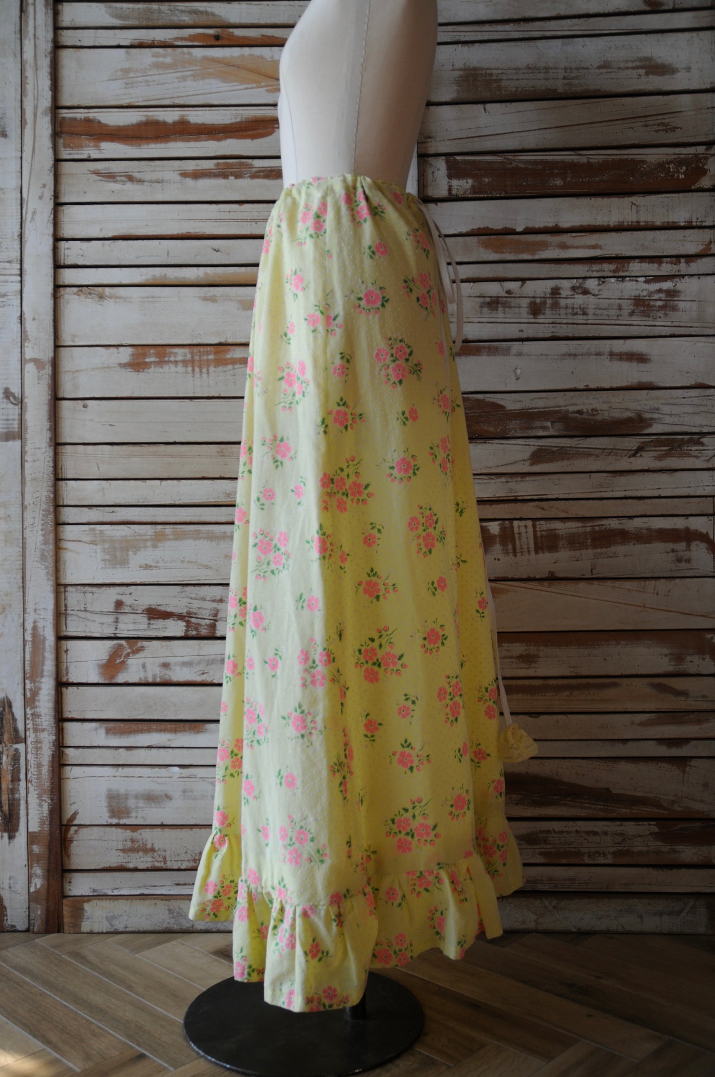 Flower pattern skirt/PONMOSIR