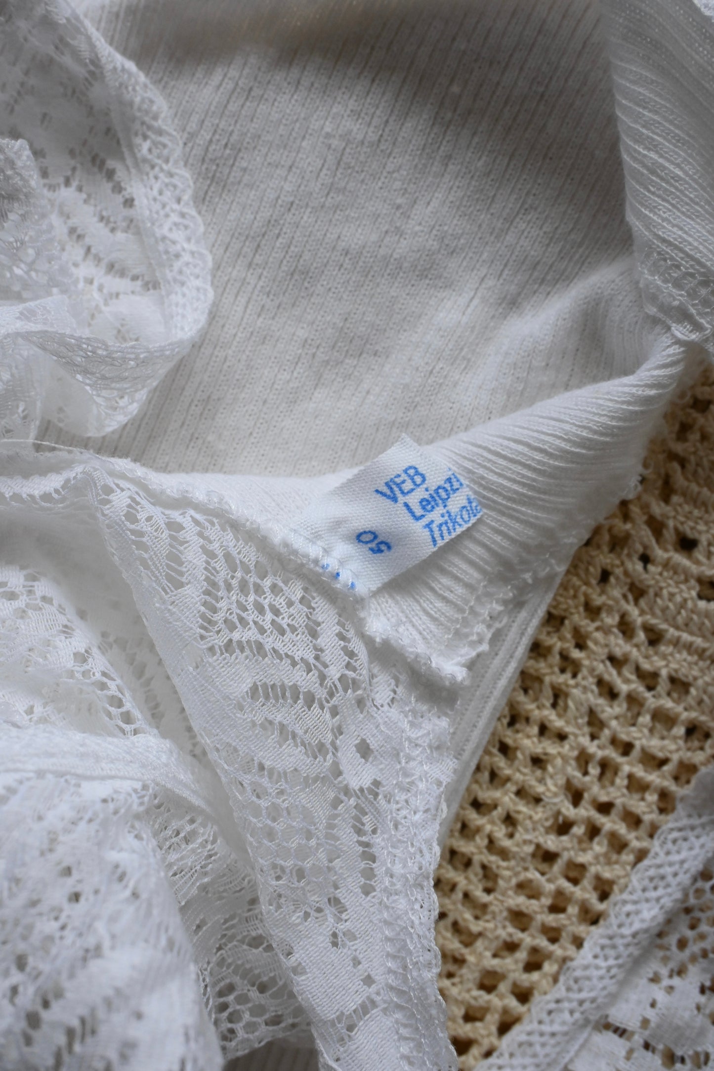 EURO Cotton lace camisole