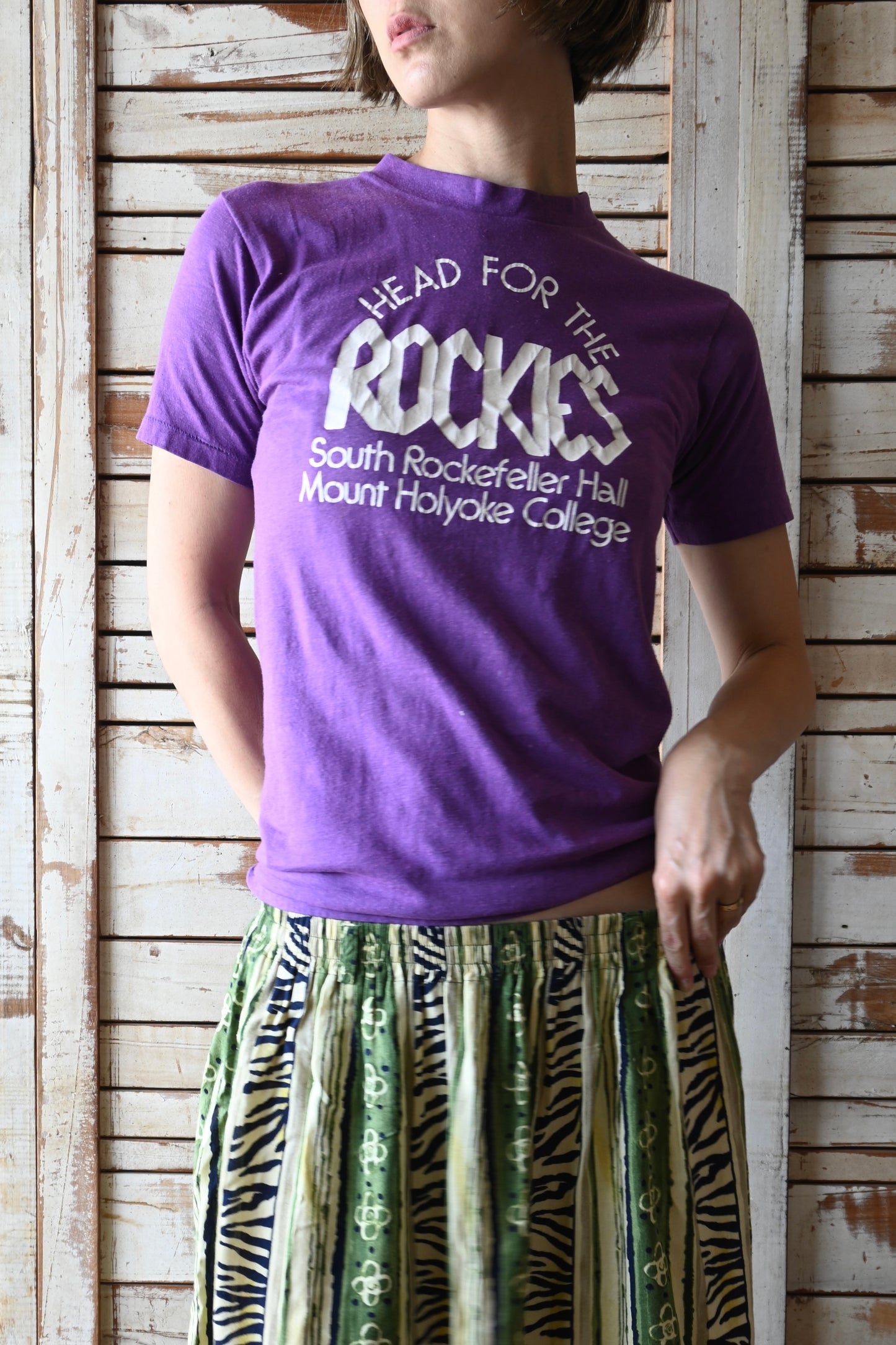 70's Tee/Mount Holyoke College