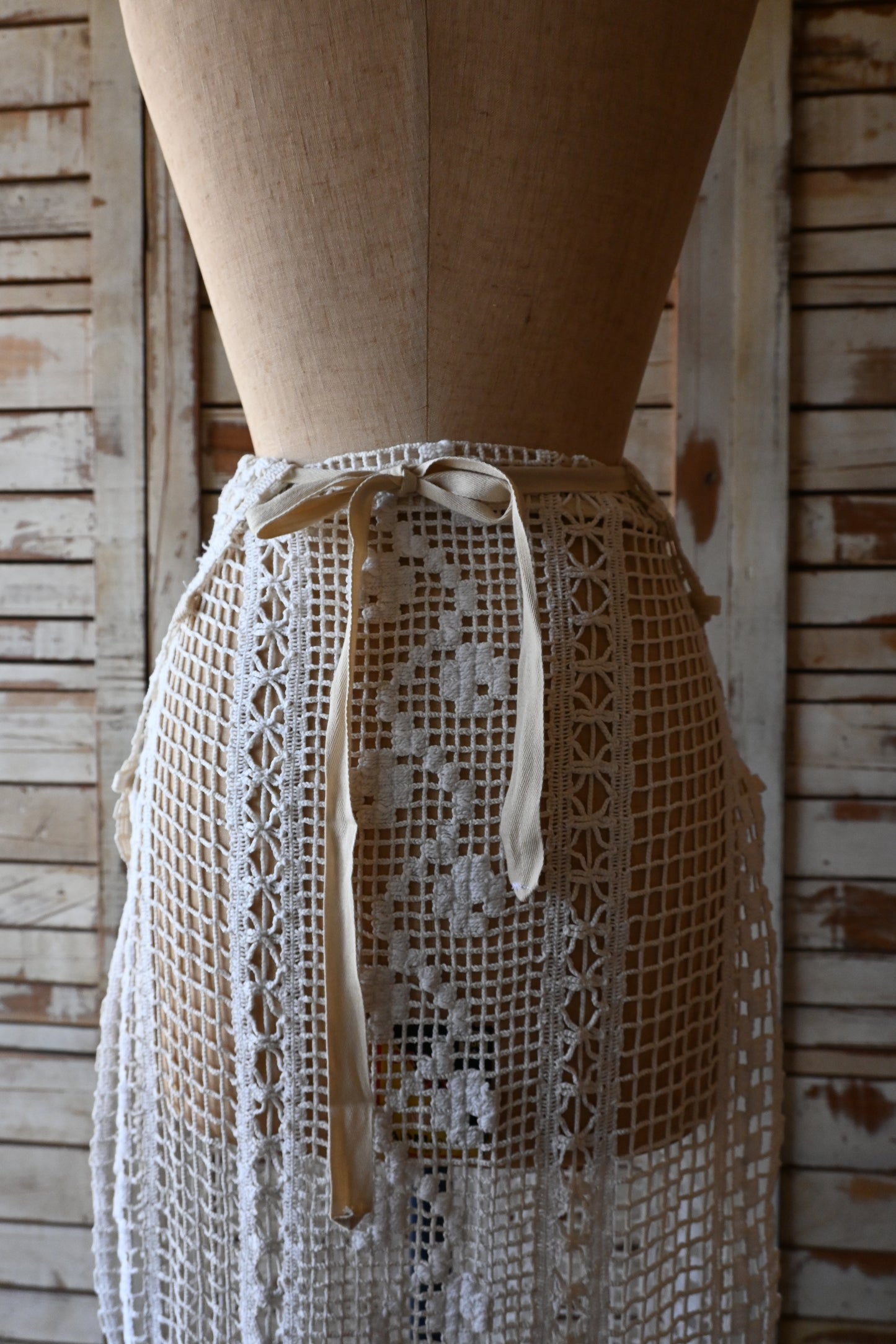 Crochet lace wrap/PONMOSIR