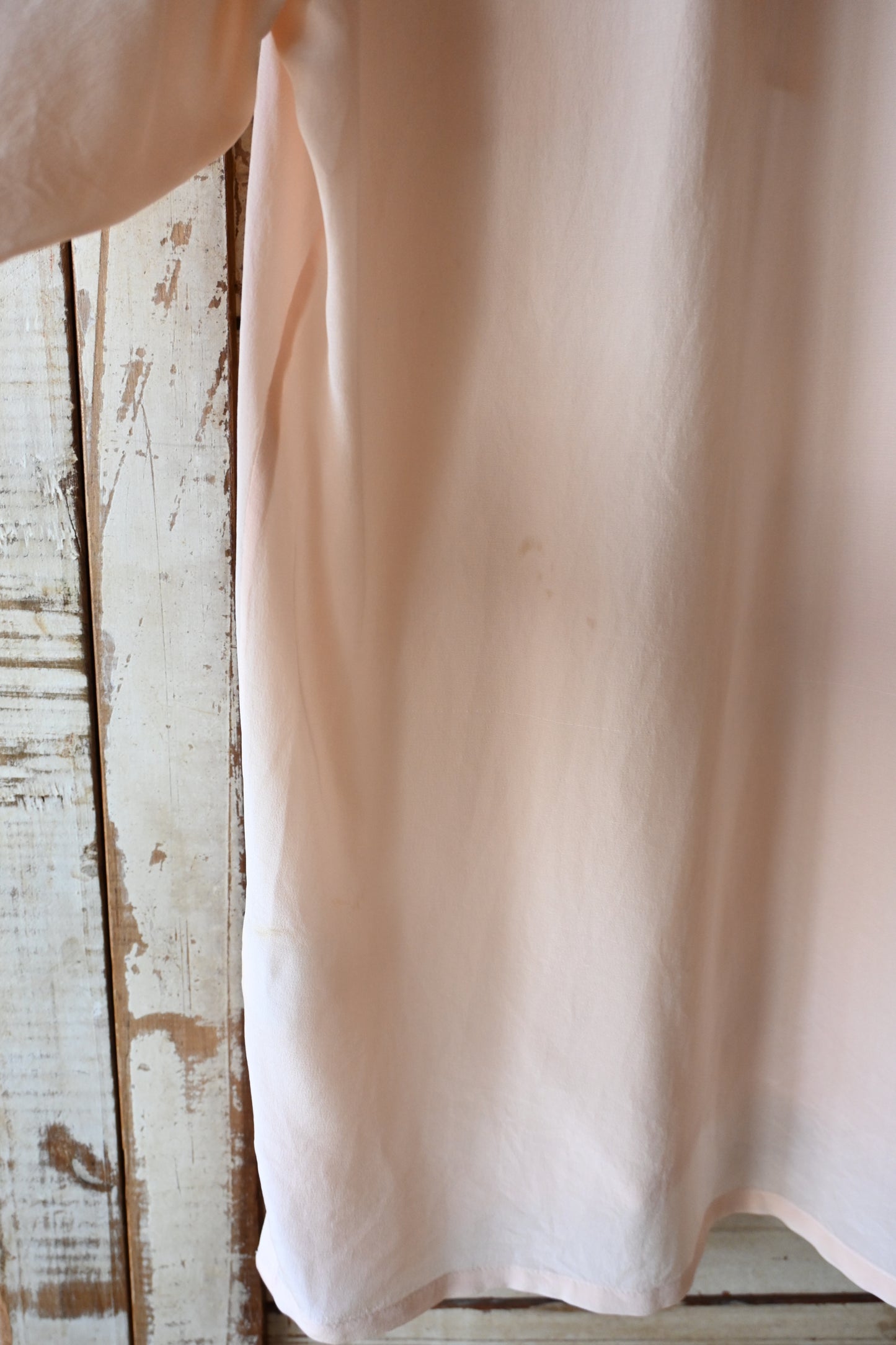 Silk blouse/SALMON PINK