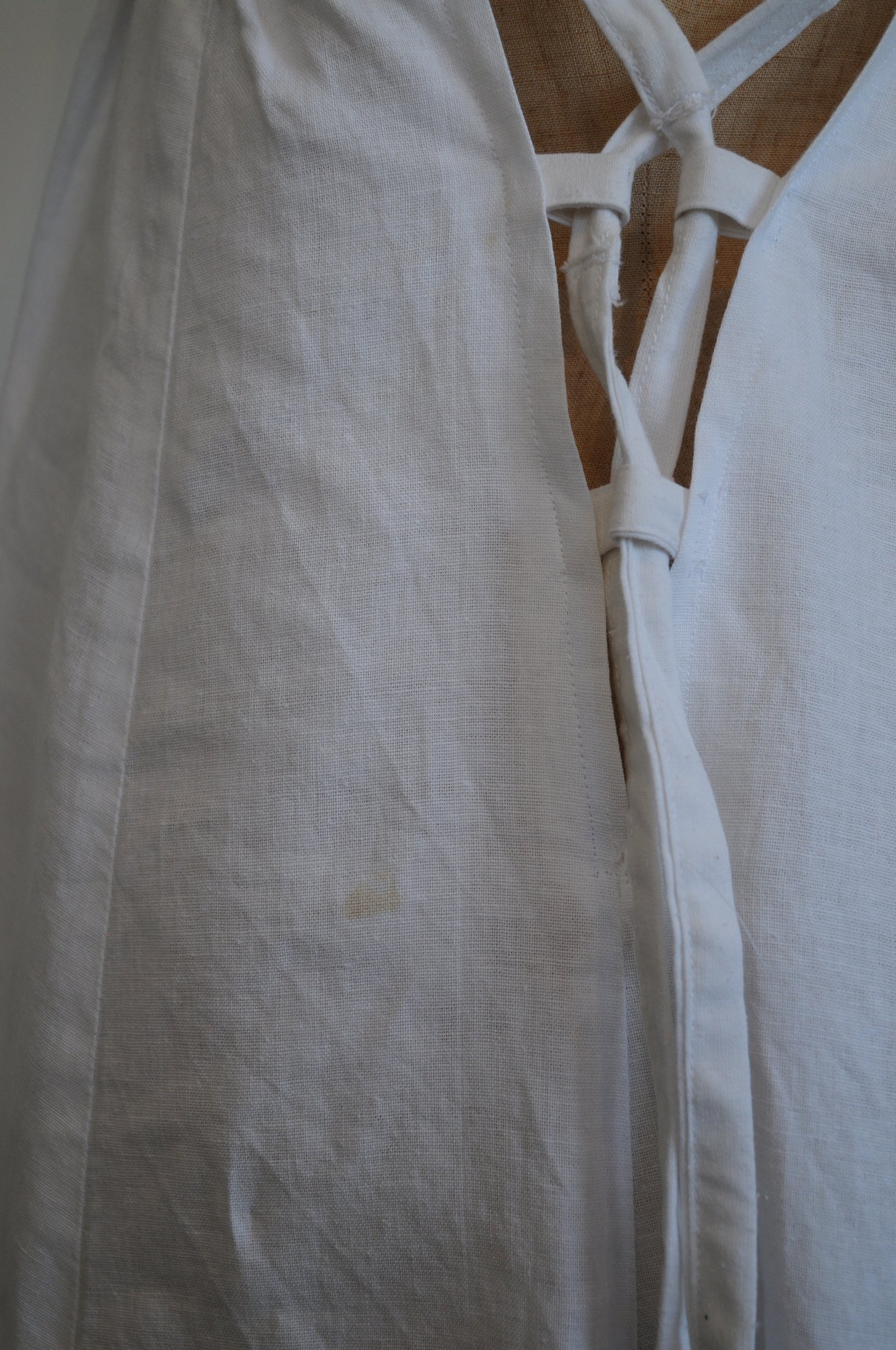 Linen asymmetry dress/PONMOSIR