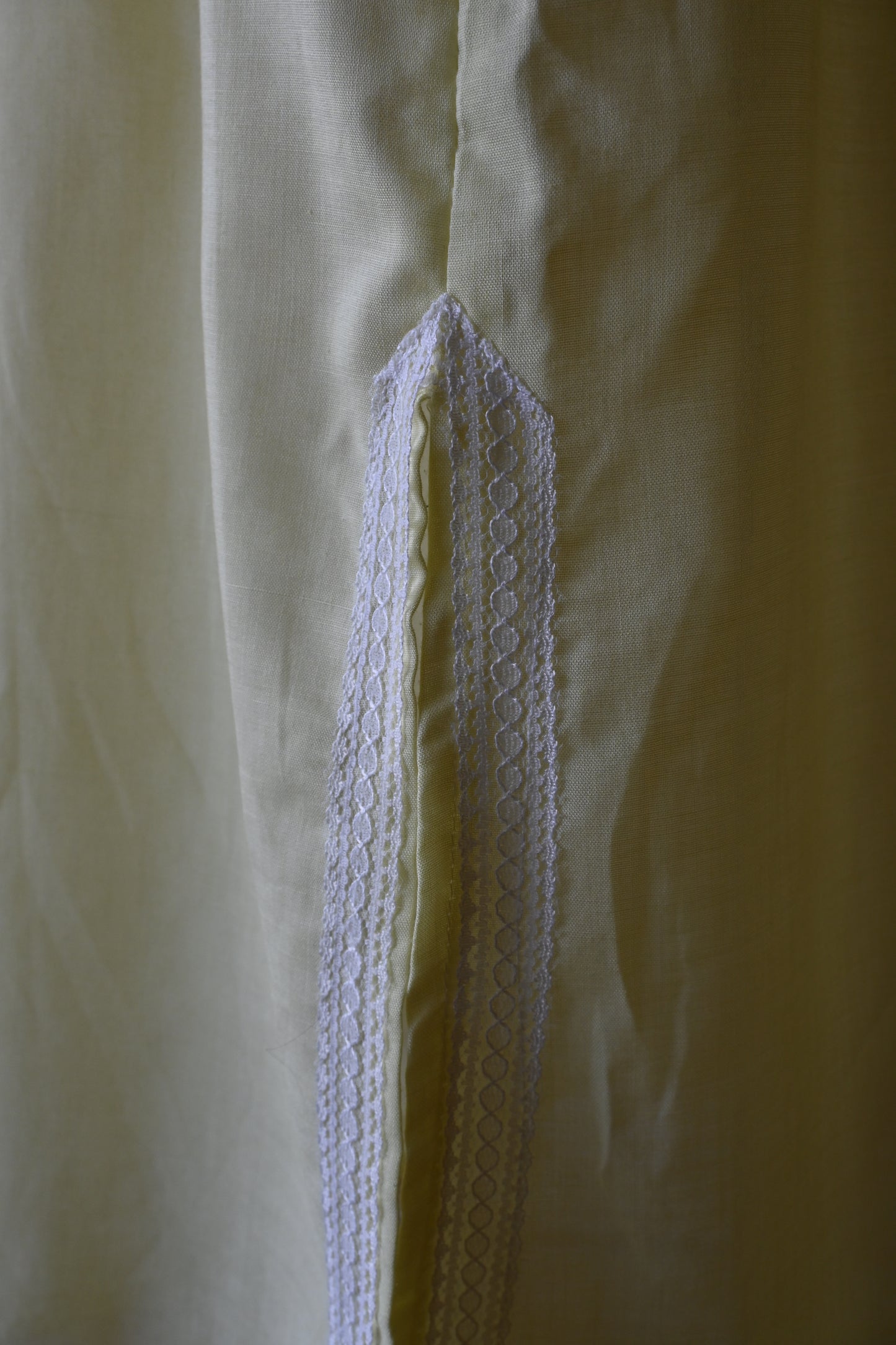 Slip skirt/YELLOW