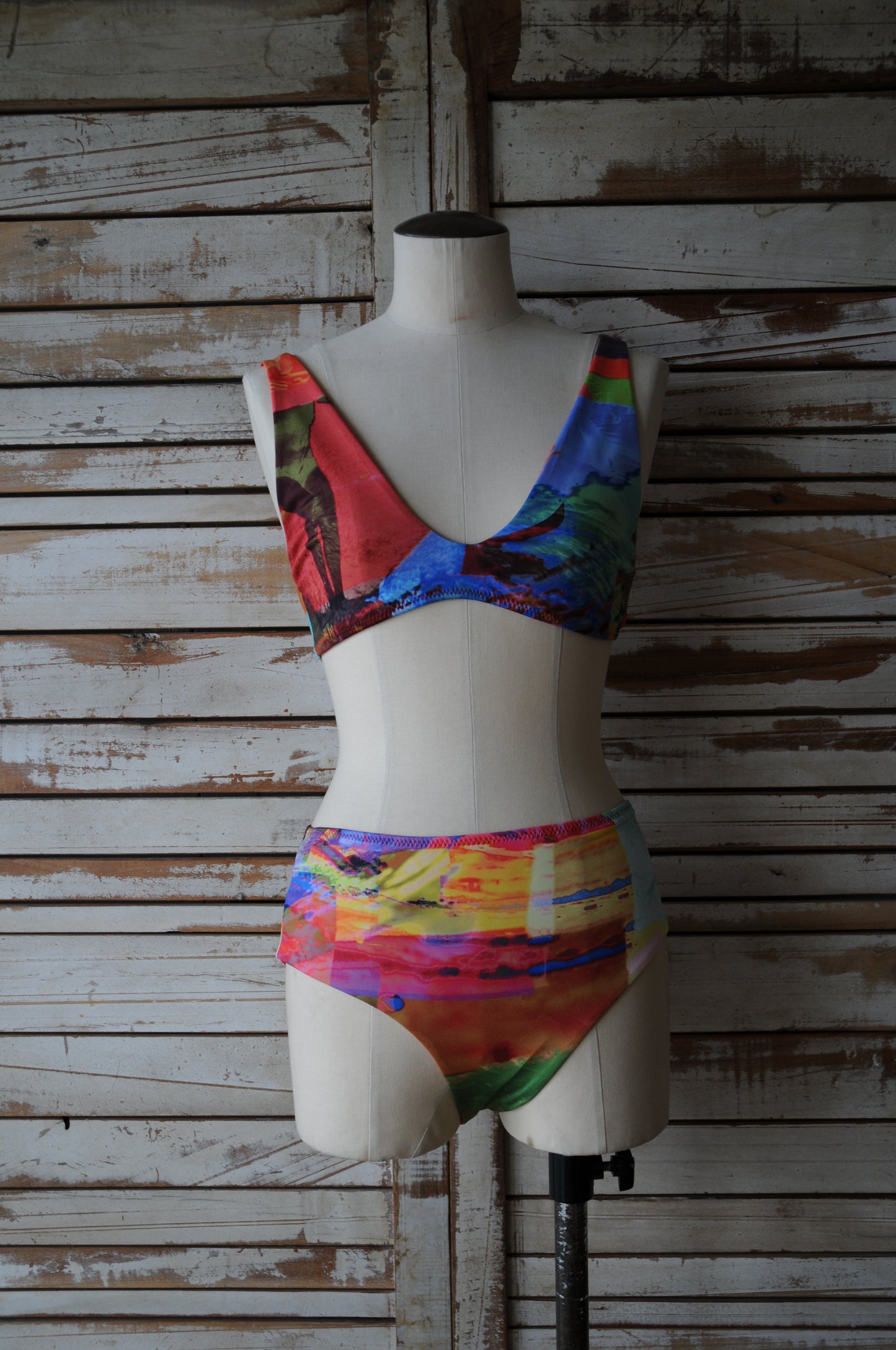 SEEA/Brasilia reversible bikini top&bottom/WAVELENGTH