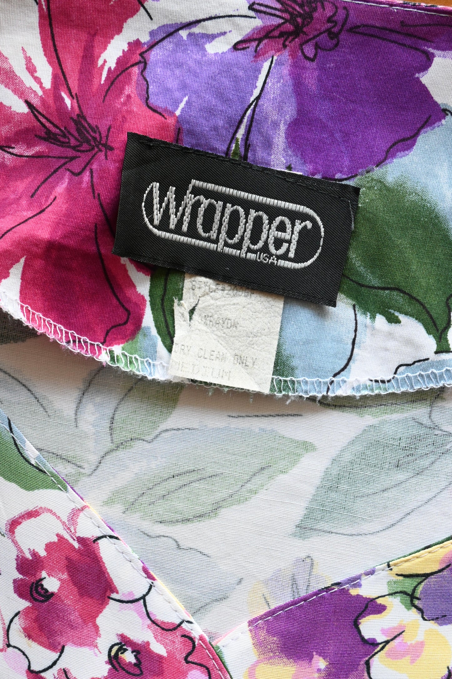 90's Flower print top
