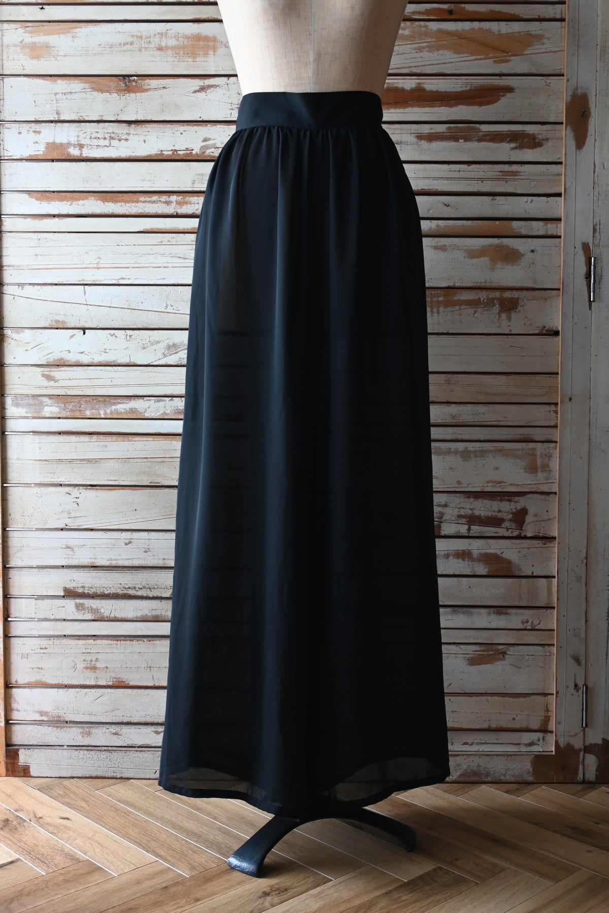 Sheer pants/BLACK