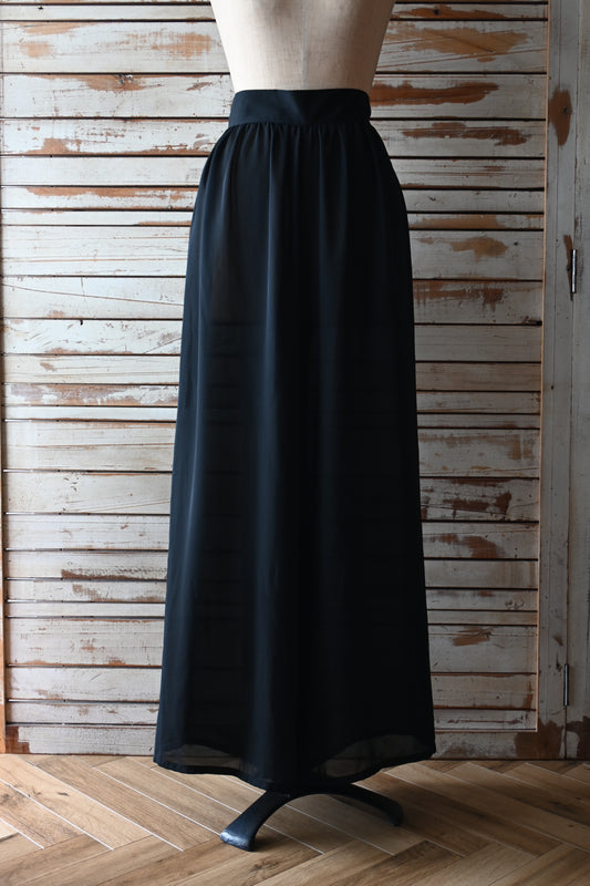 Sheer pants/BLACK