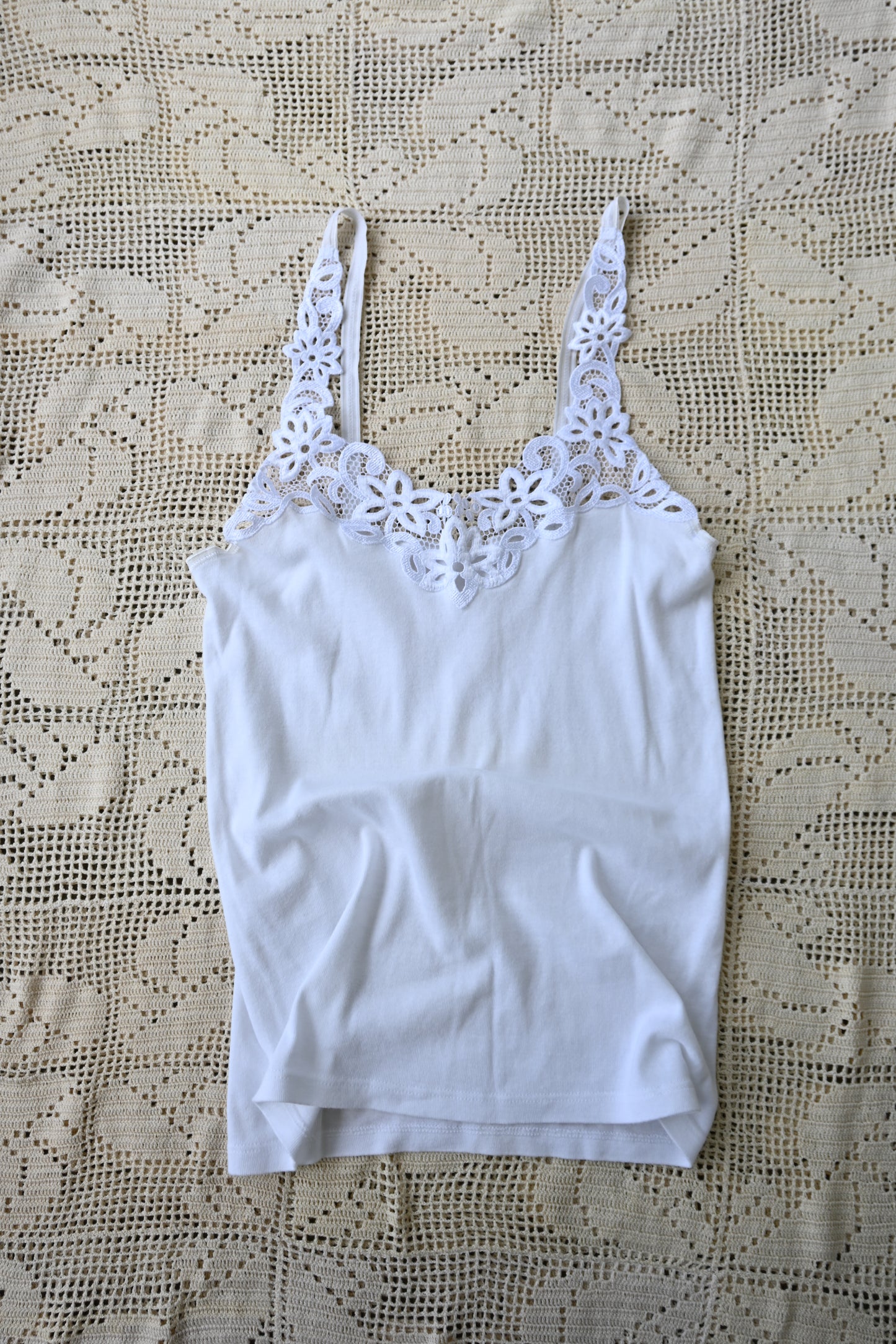 EURO Cotton lace camisole