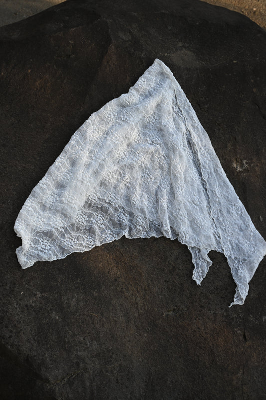 Lace shawl/IVORY