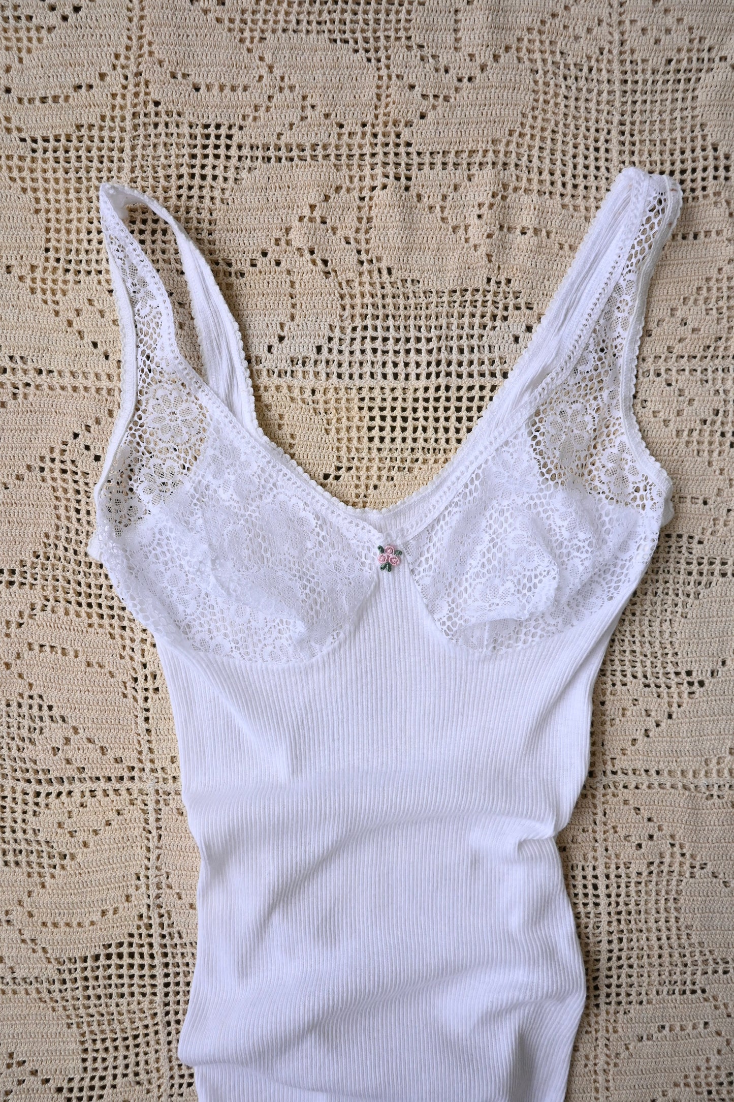 EURO Cotton lace camisole