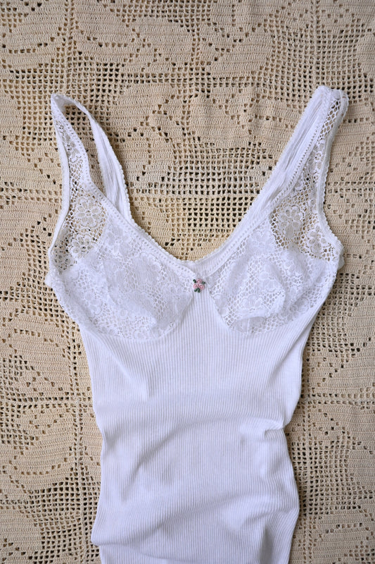 EURO Cotton lace camisole