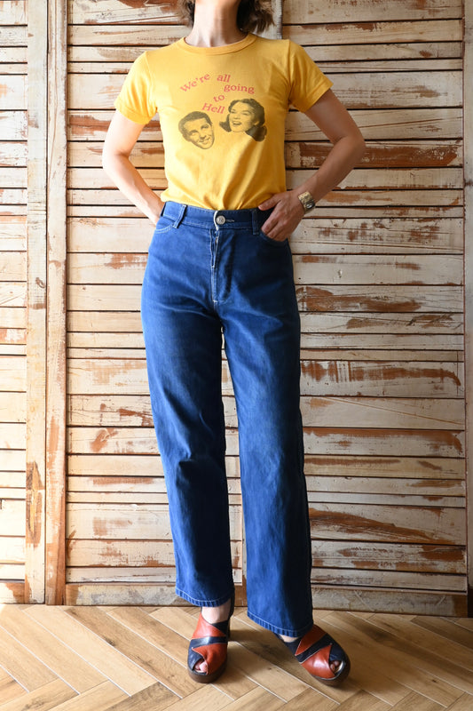 Corduroy pants/Indigo dyeing