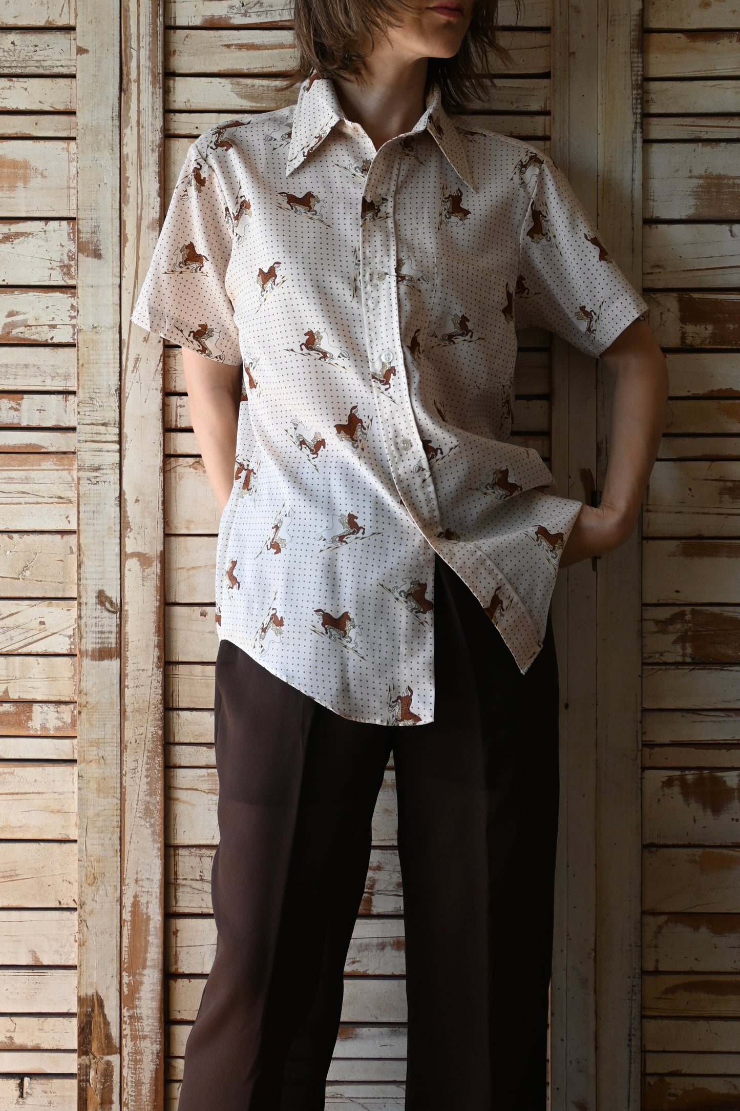 Horse Shirt/IVORY