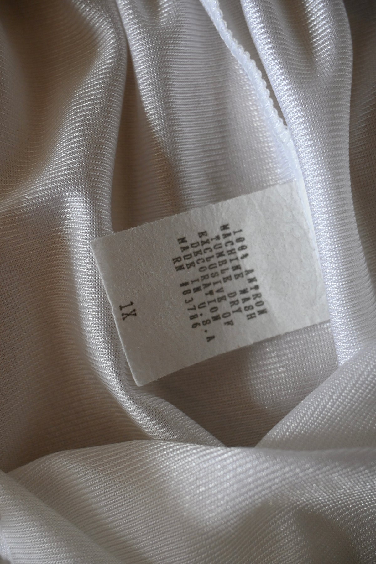 Slip Pants/WHITE