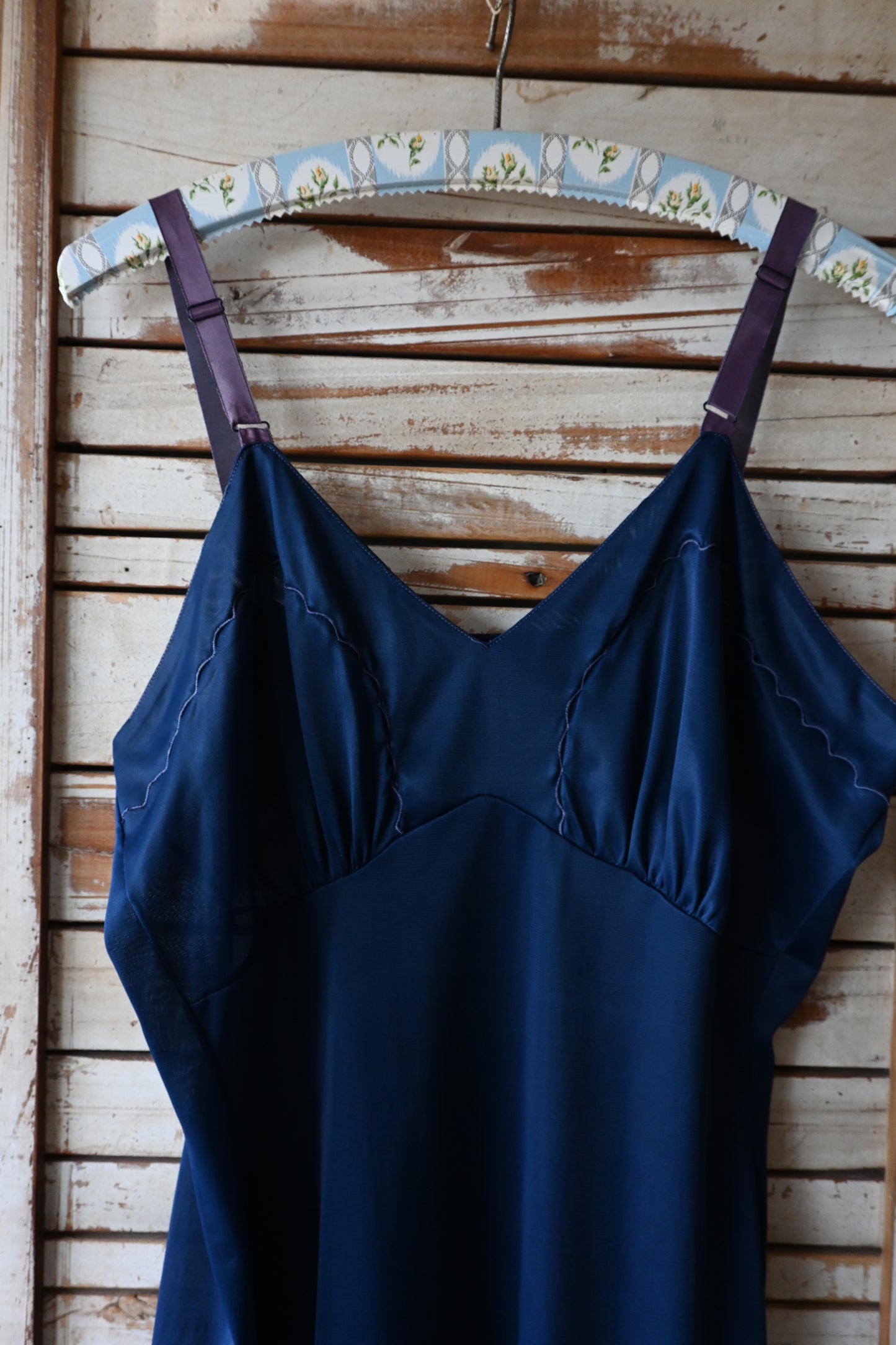 Slip dress/NAVY