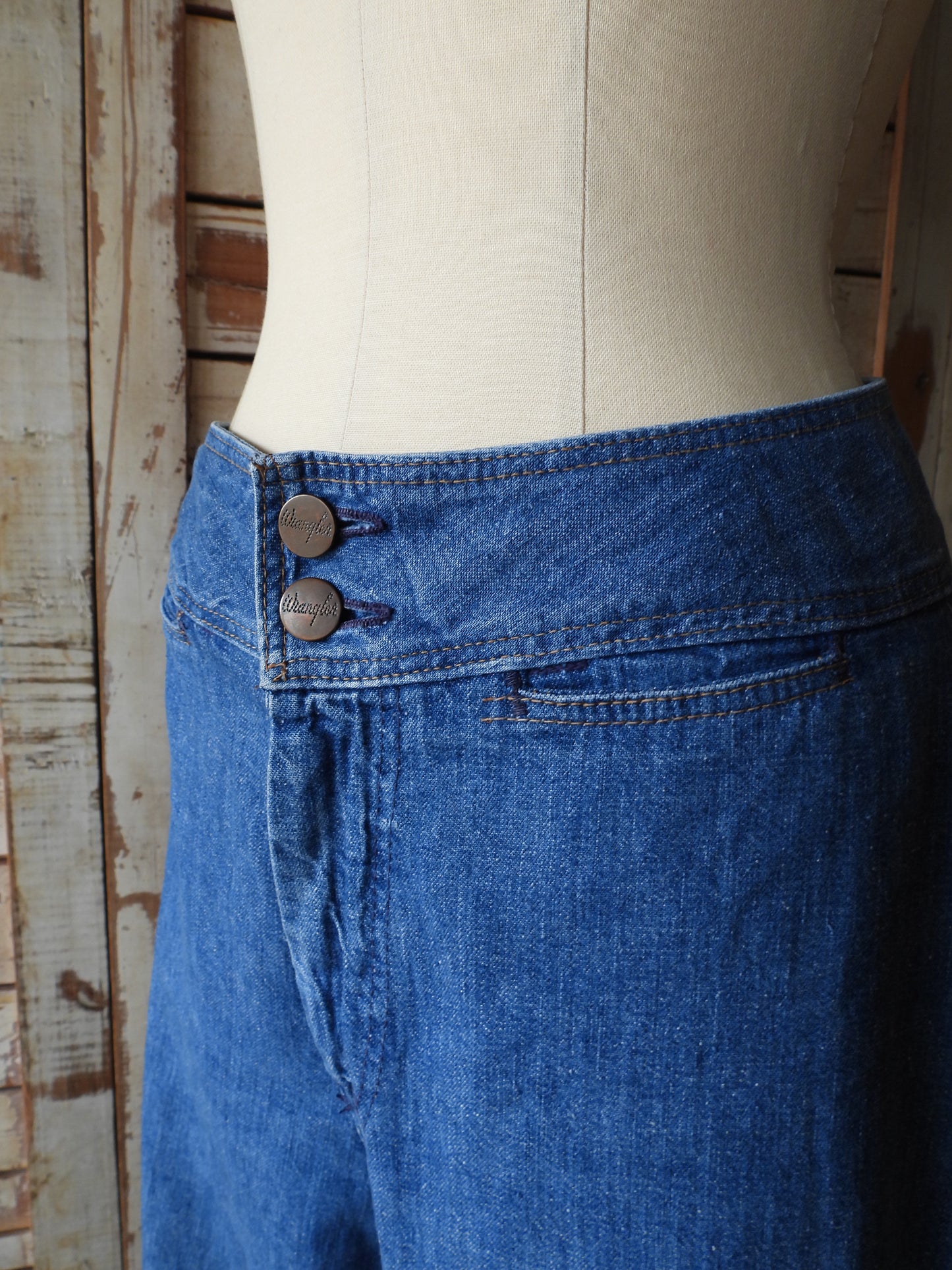 70's Wrangler wide denim pants