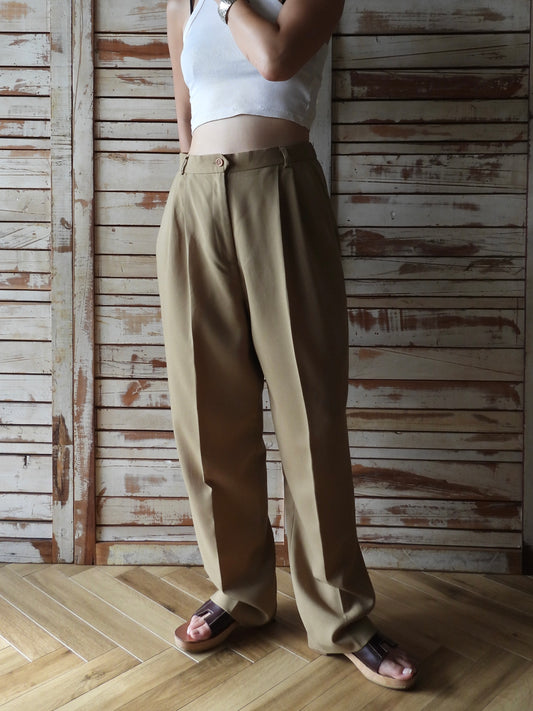 Trousers/BEIGE