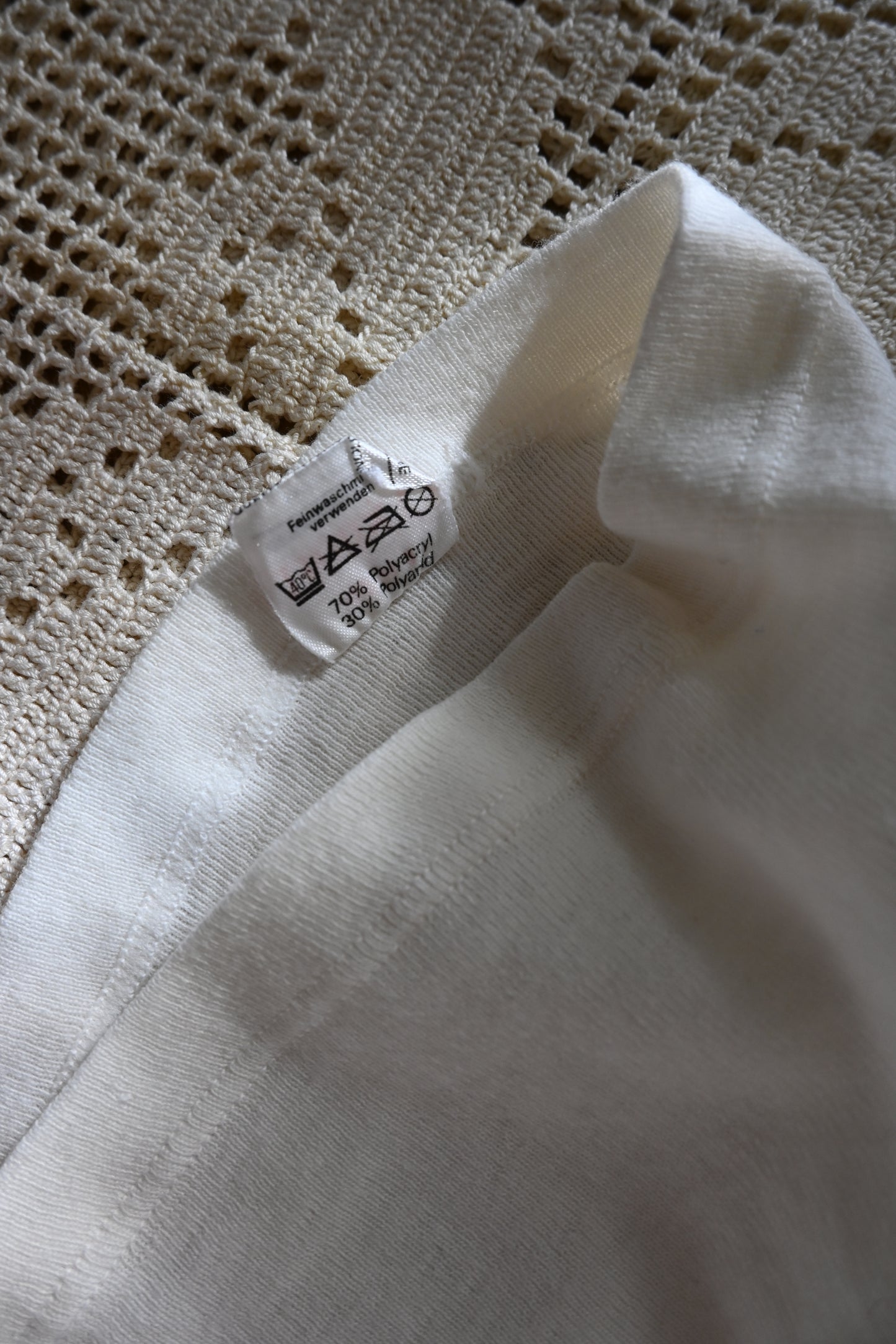 EURO Underwear knit top/IVORY