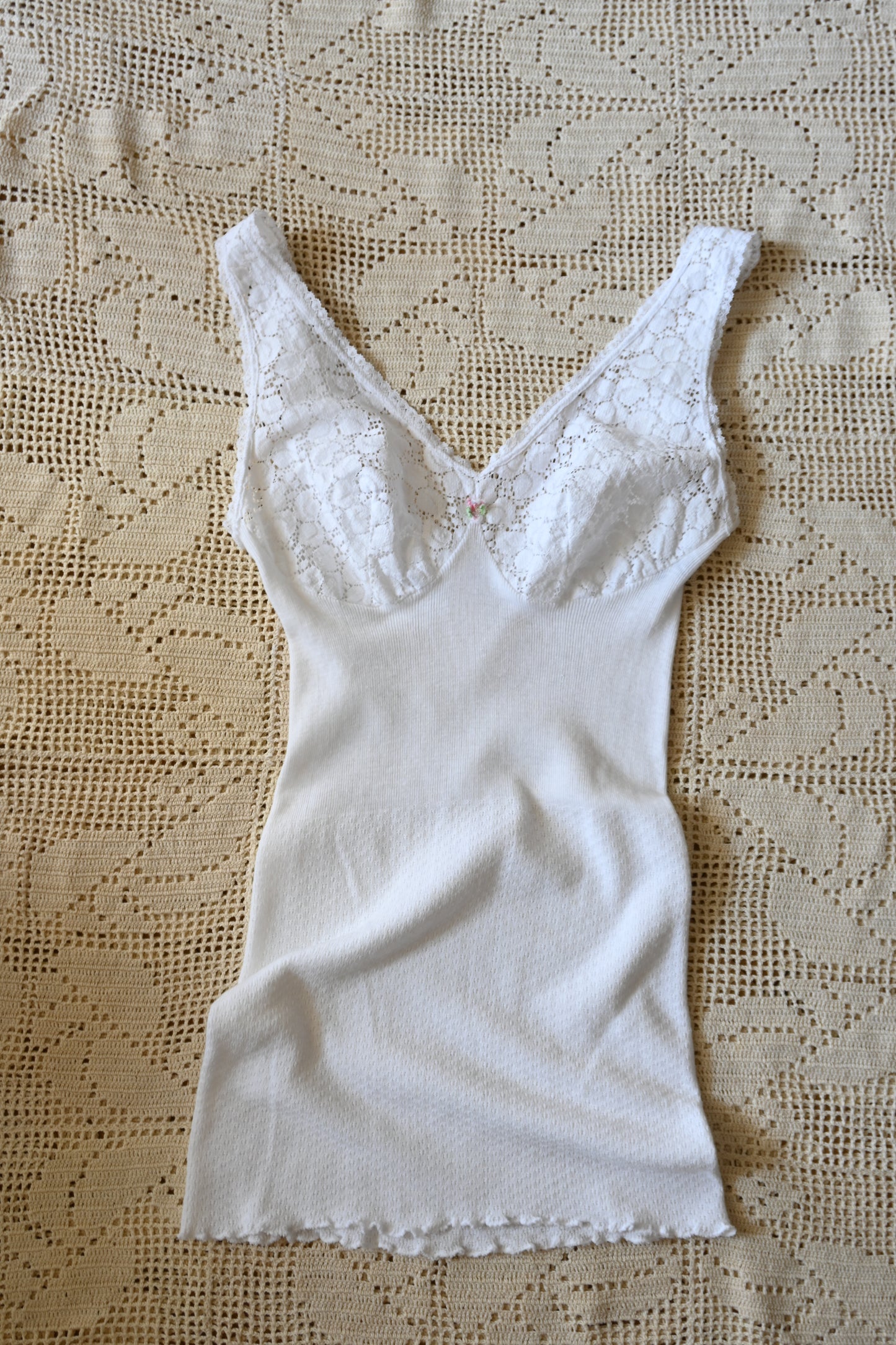 EURO Cotton lace camisole