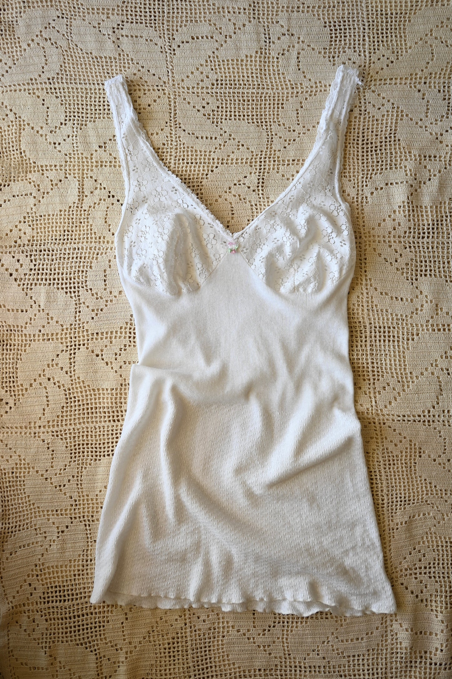 EURO Cotton lace camisole