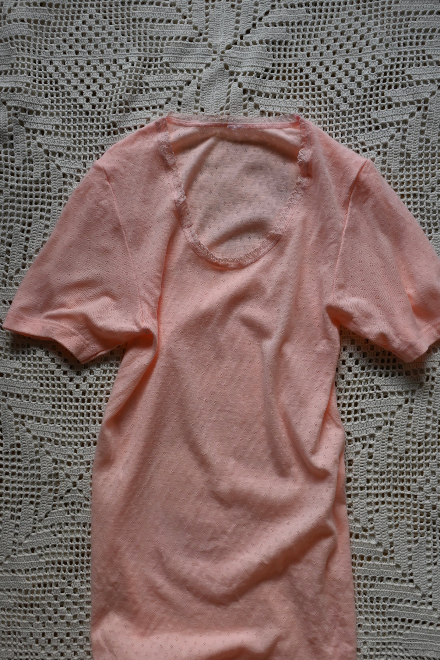 EURO Underwear tee/CORAL PINK