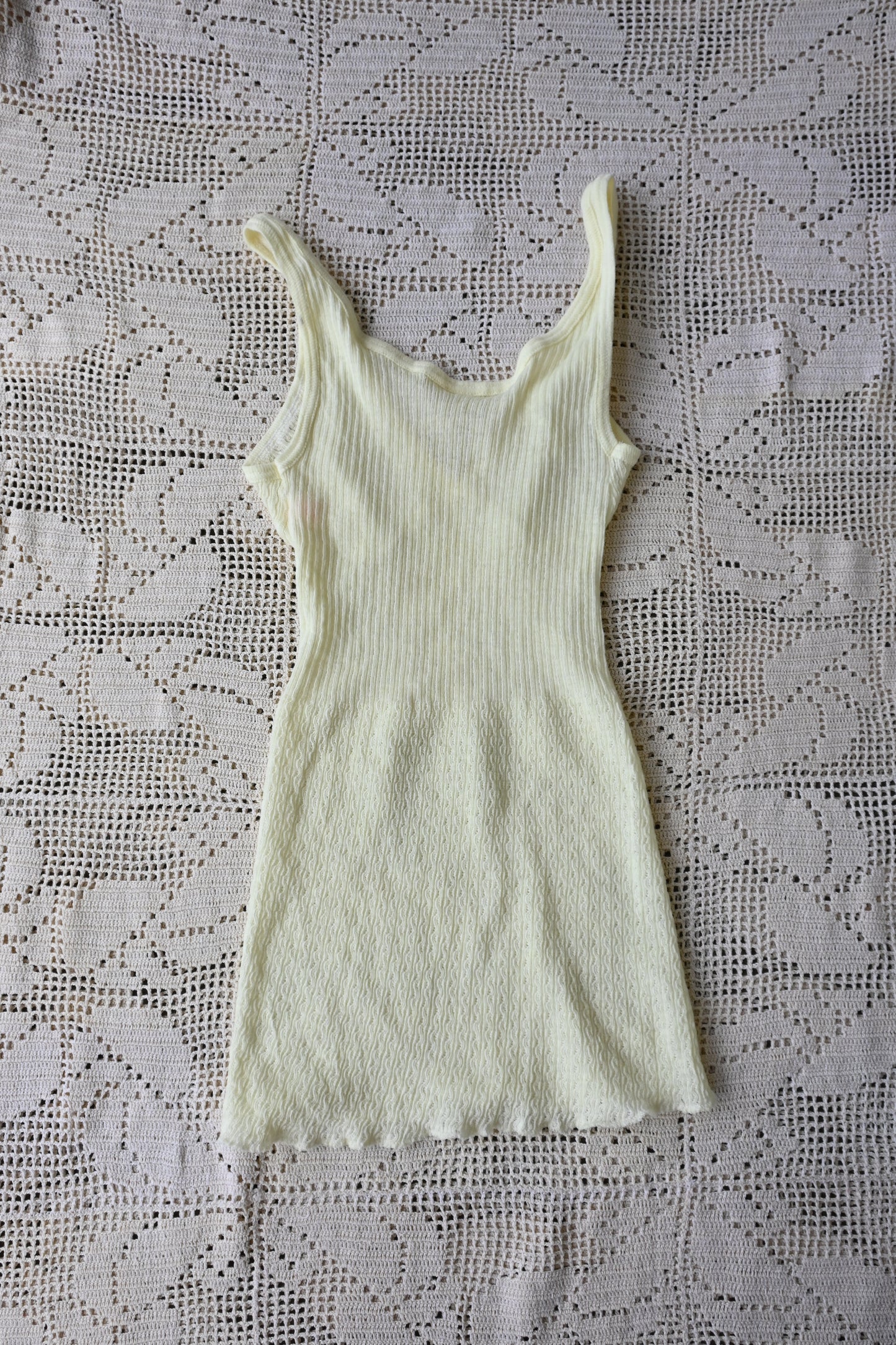 EURO Cotton camisole/Lemon