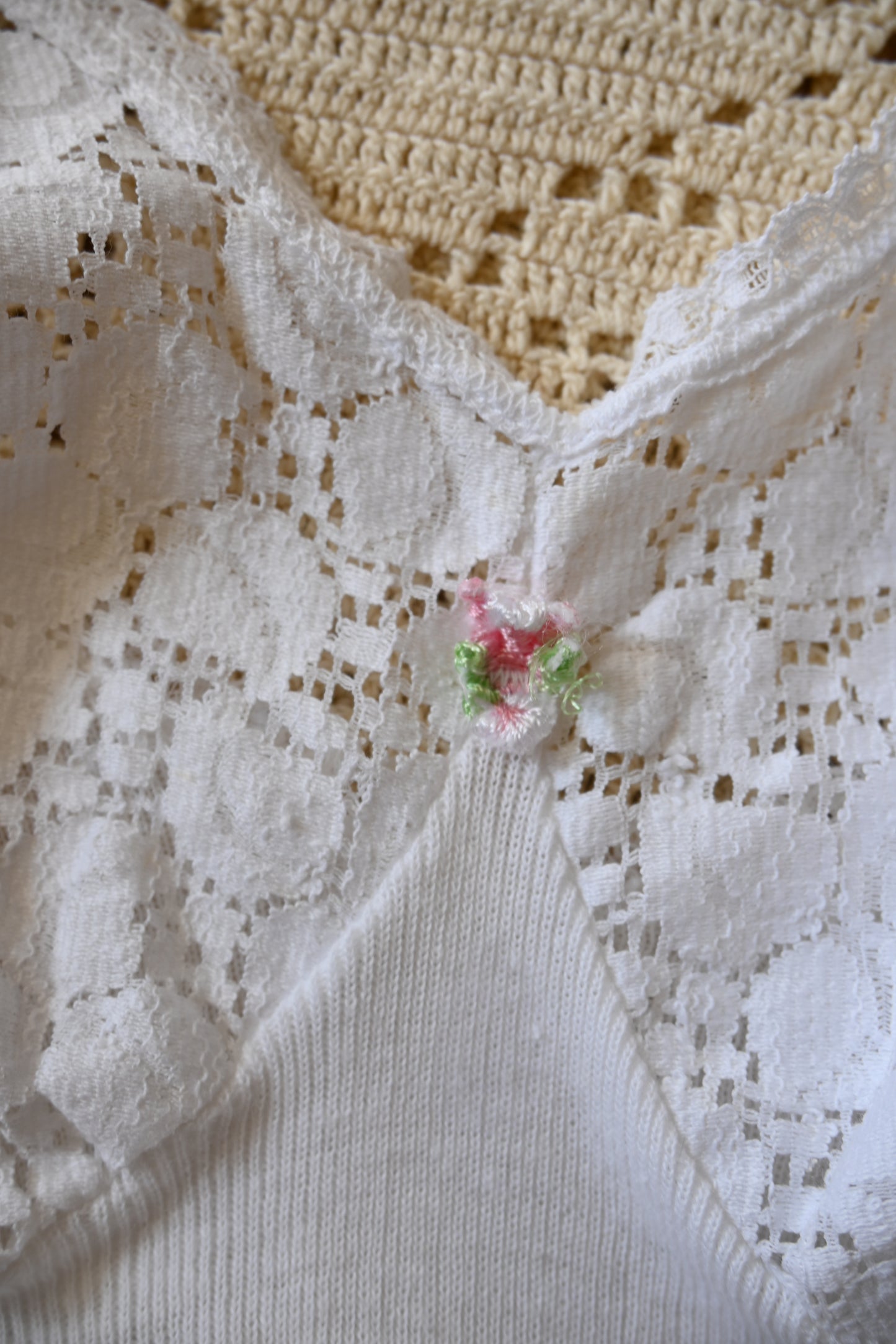 EURO Cotton lace camisole