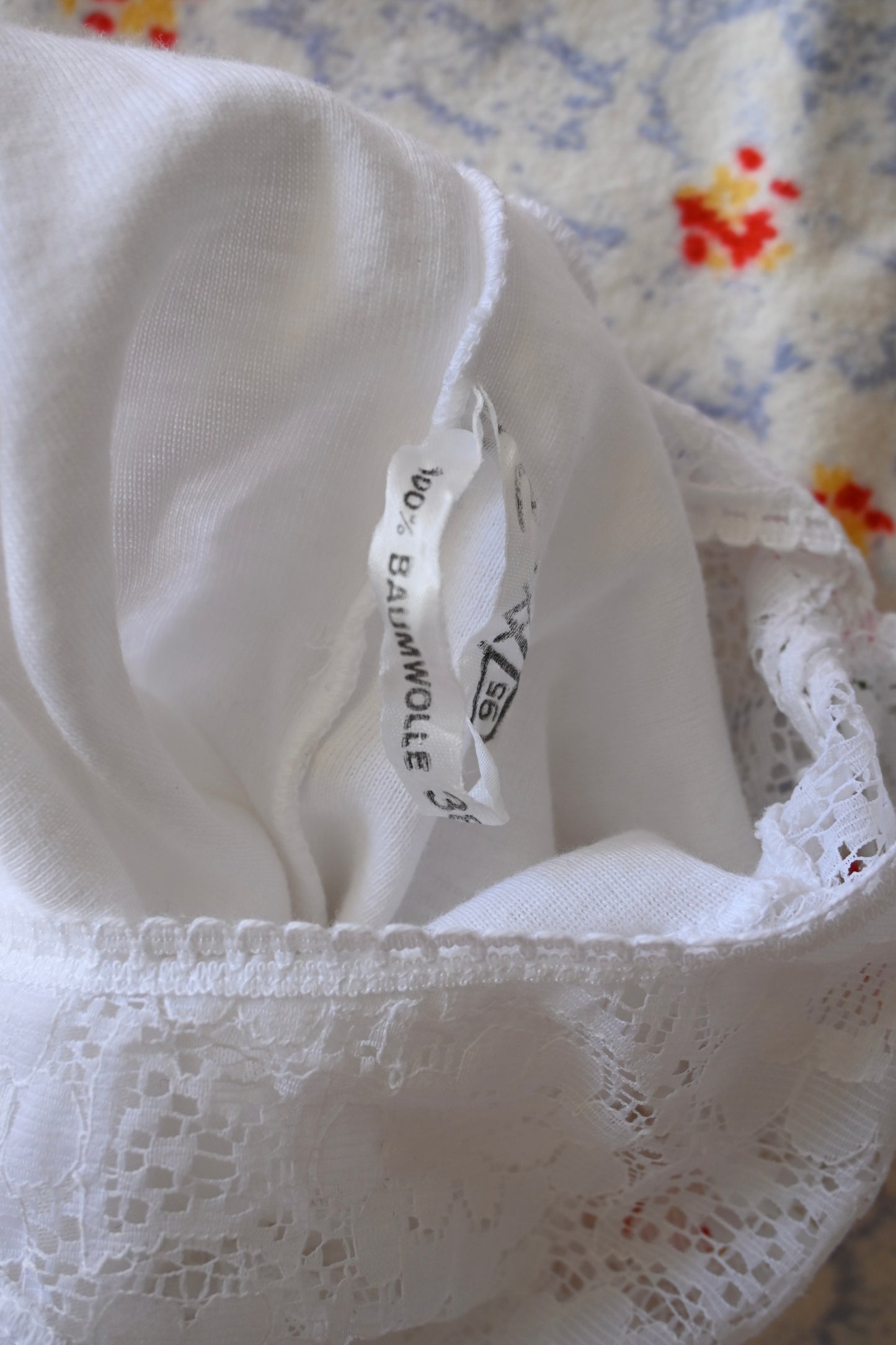 Kid's Cotton lace camisole