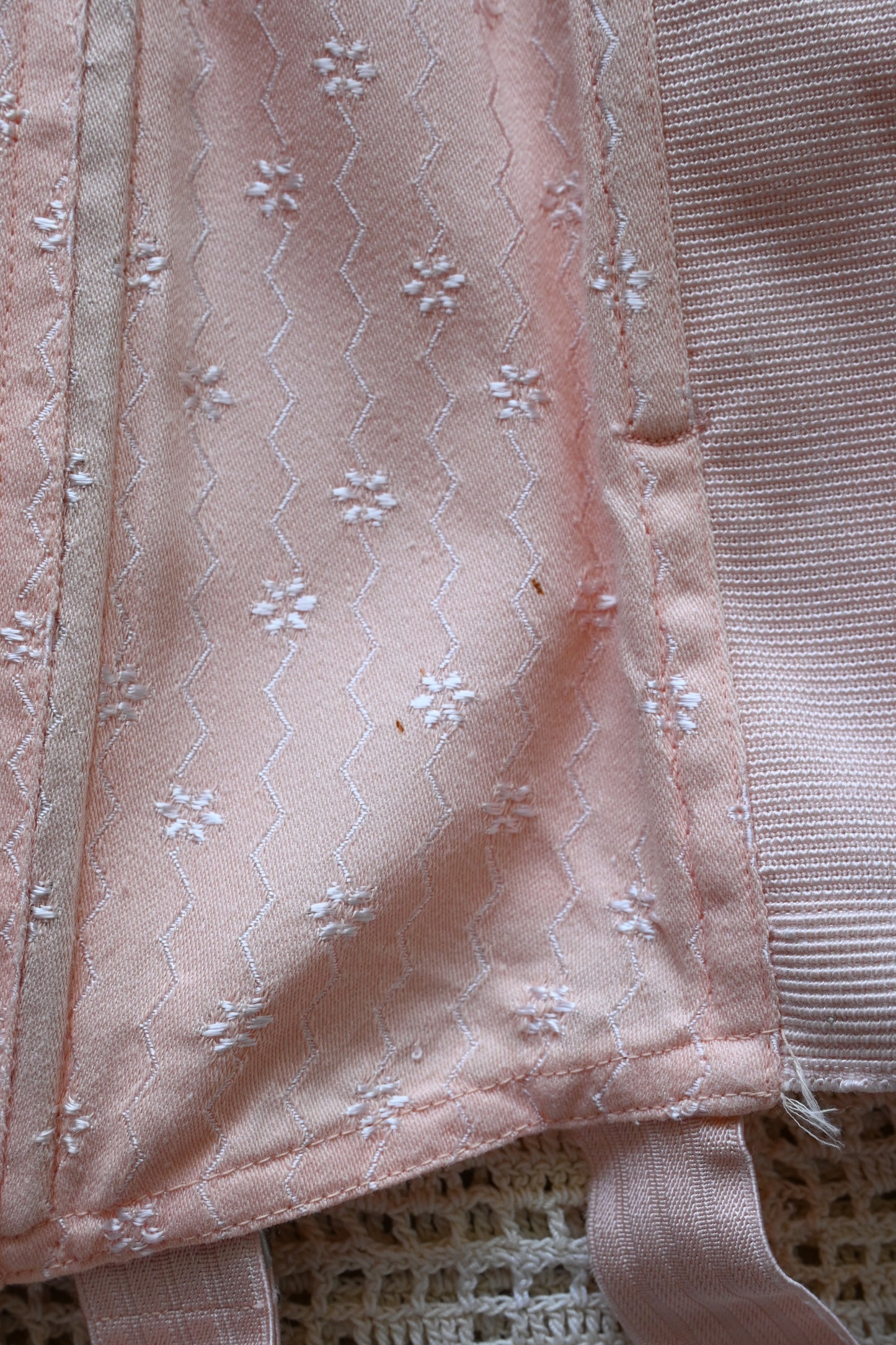 Vintage Corset/CORAL PINK