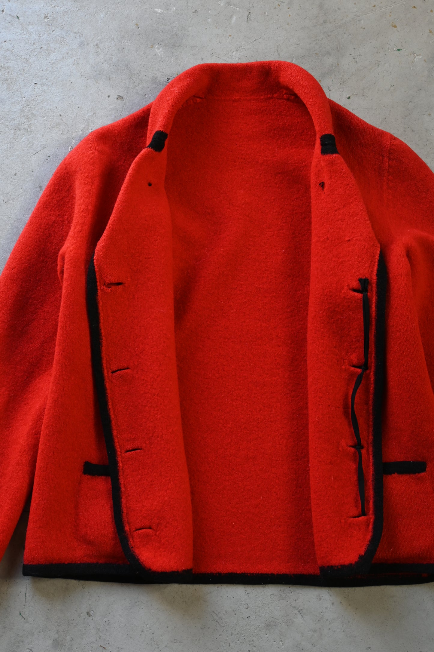 60's-70's "Orig Dachstein"Wool jacket/RED