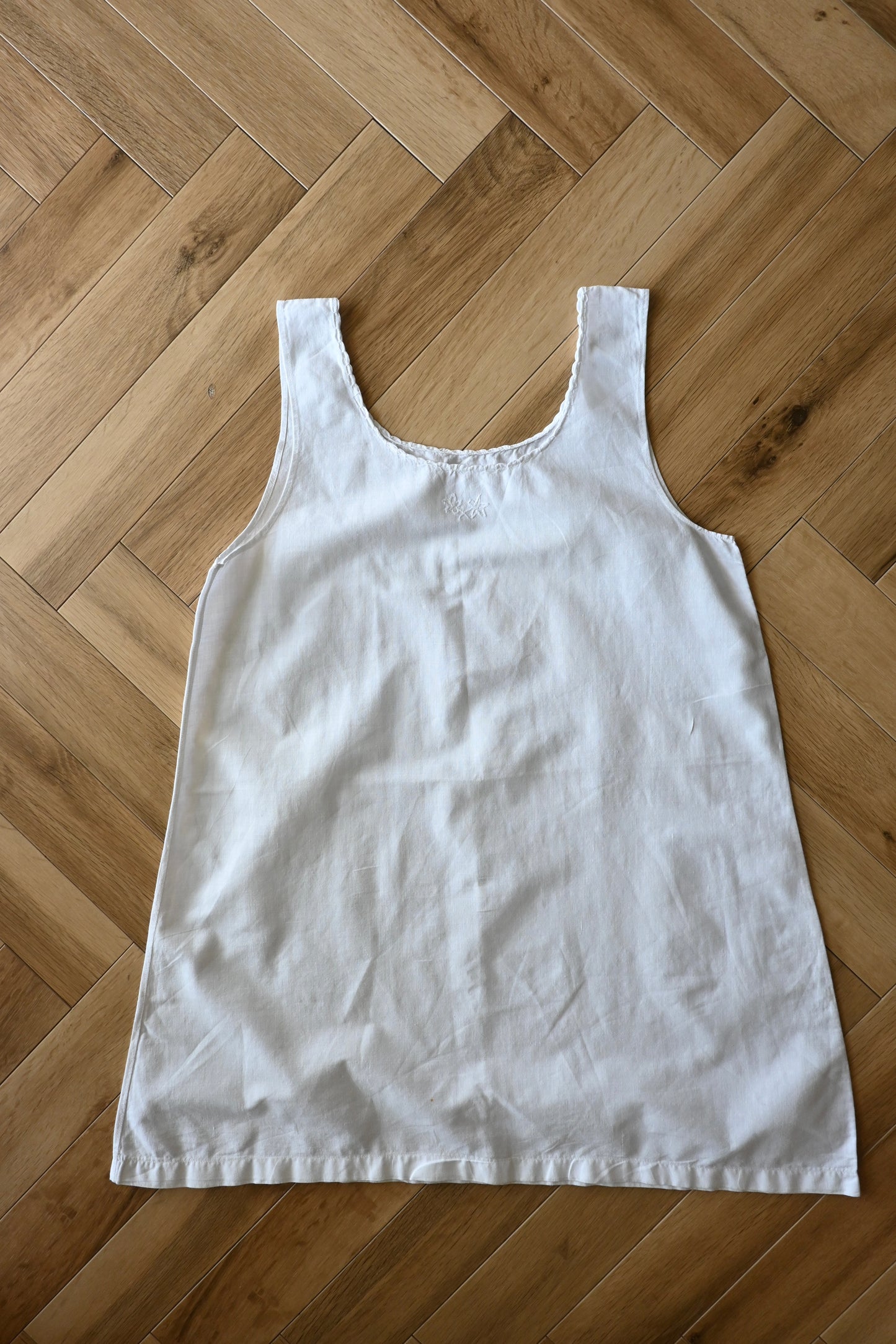 N/S Cotton top/WHITE