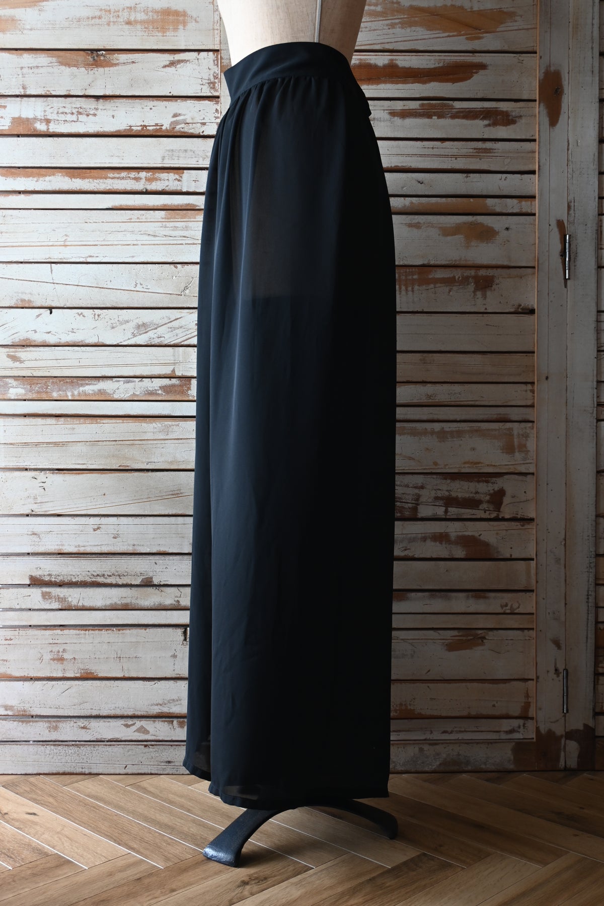 Sheer pants/BLACK