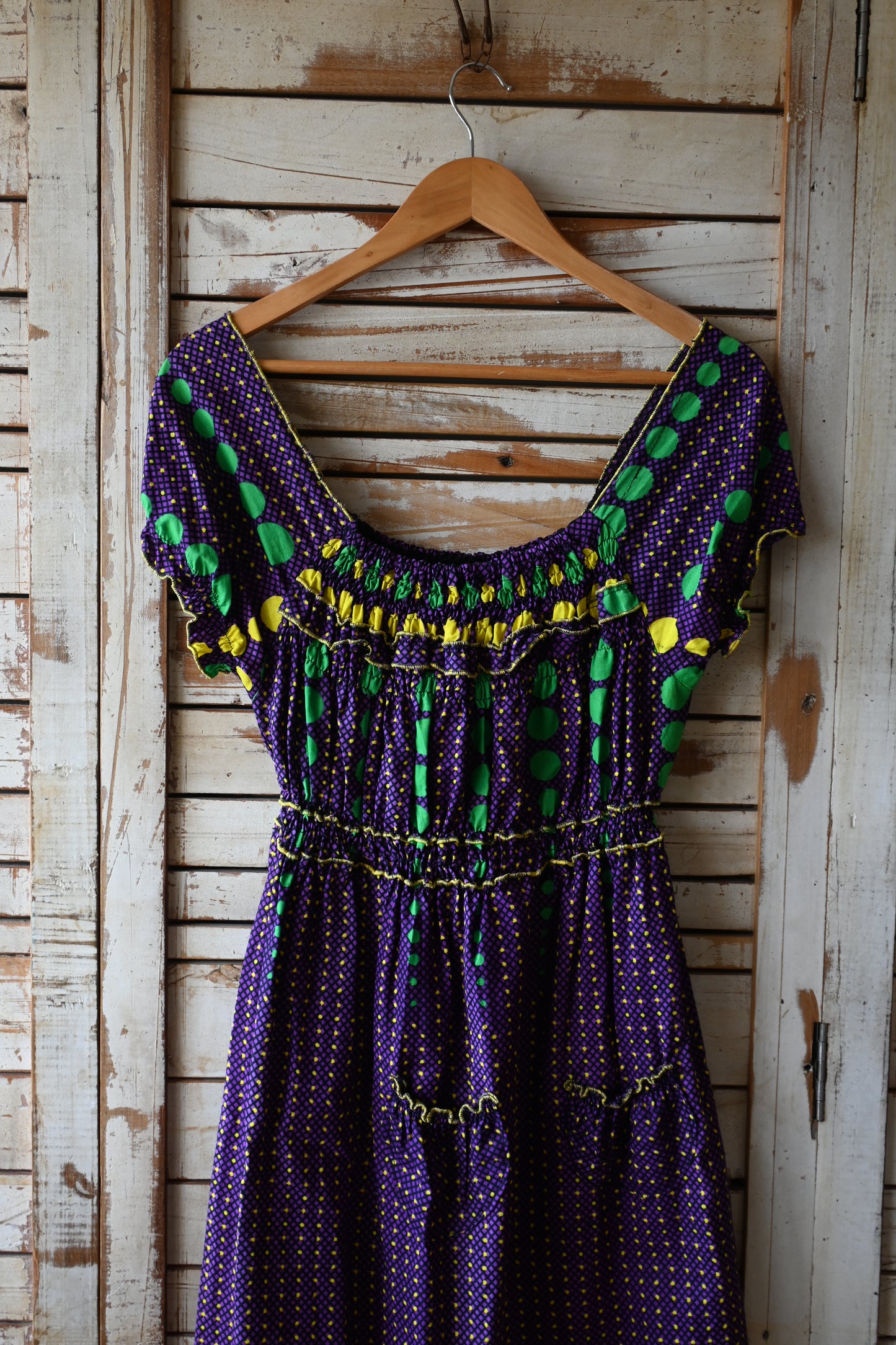 African printed dress