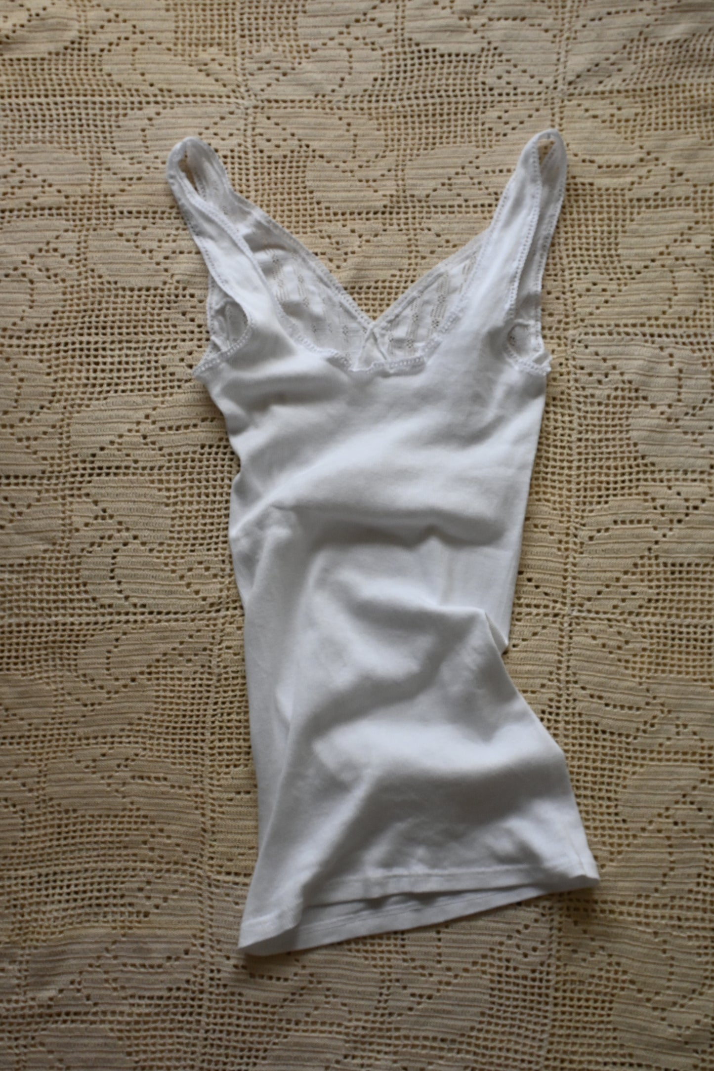 EURO Cotton lace camisole