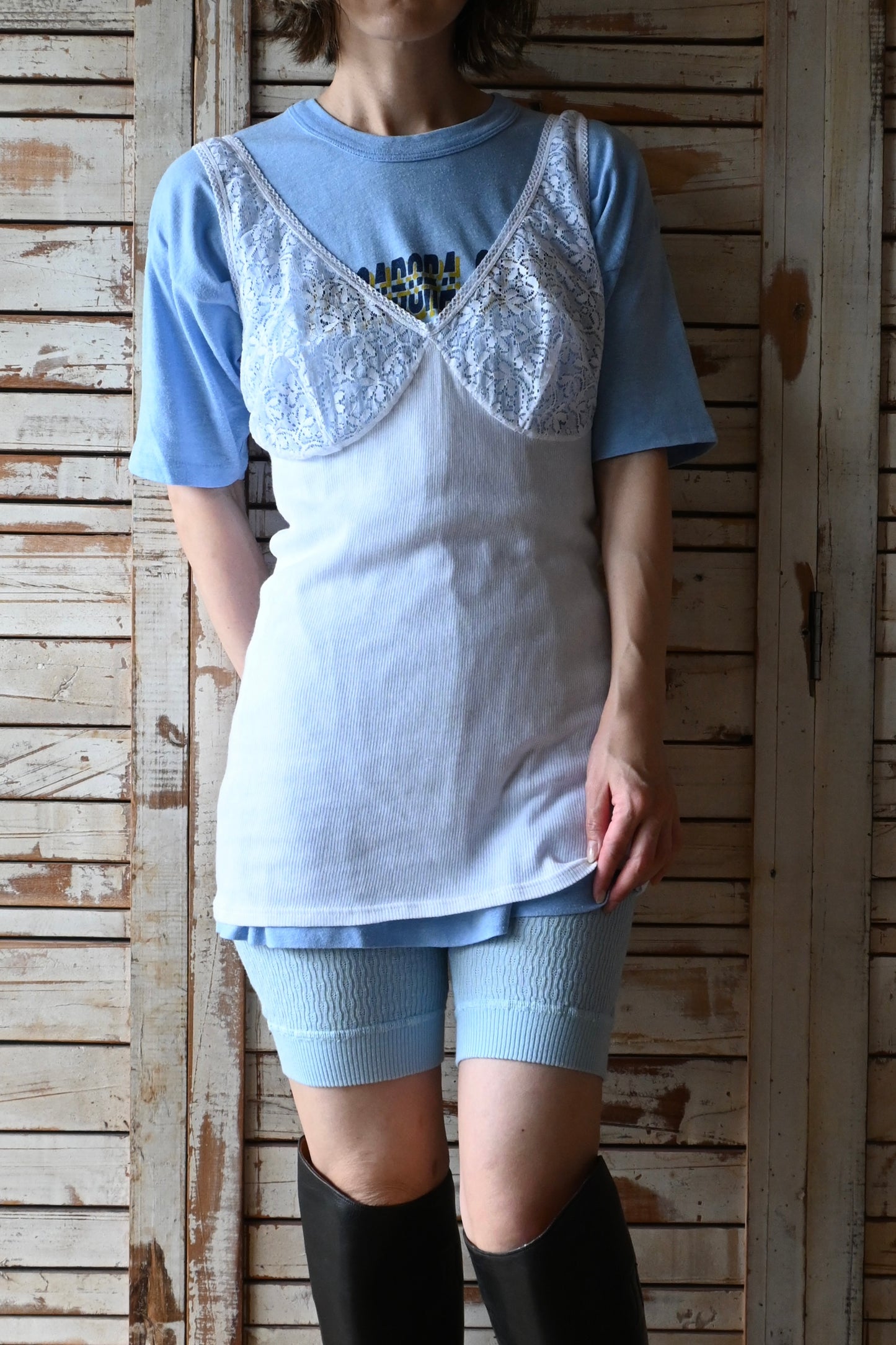 EURO Cotton lace camisole
