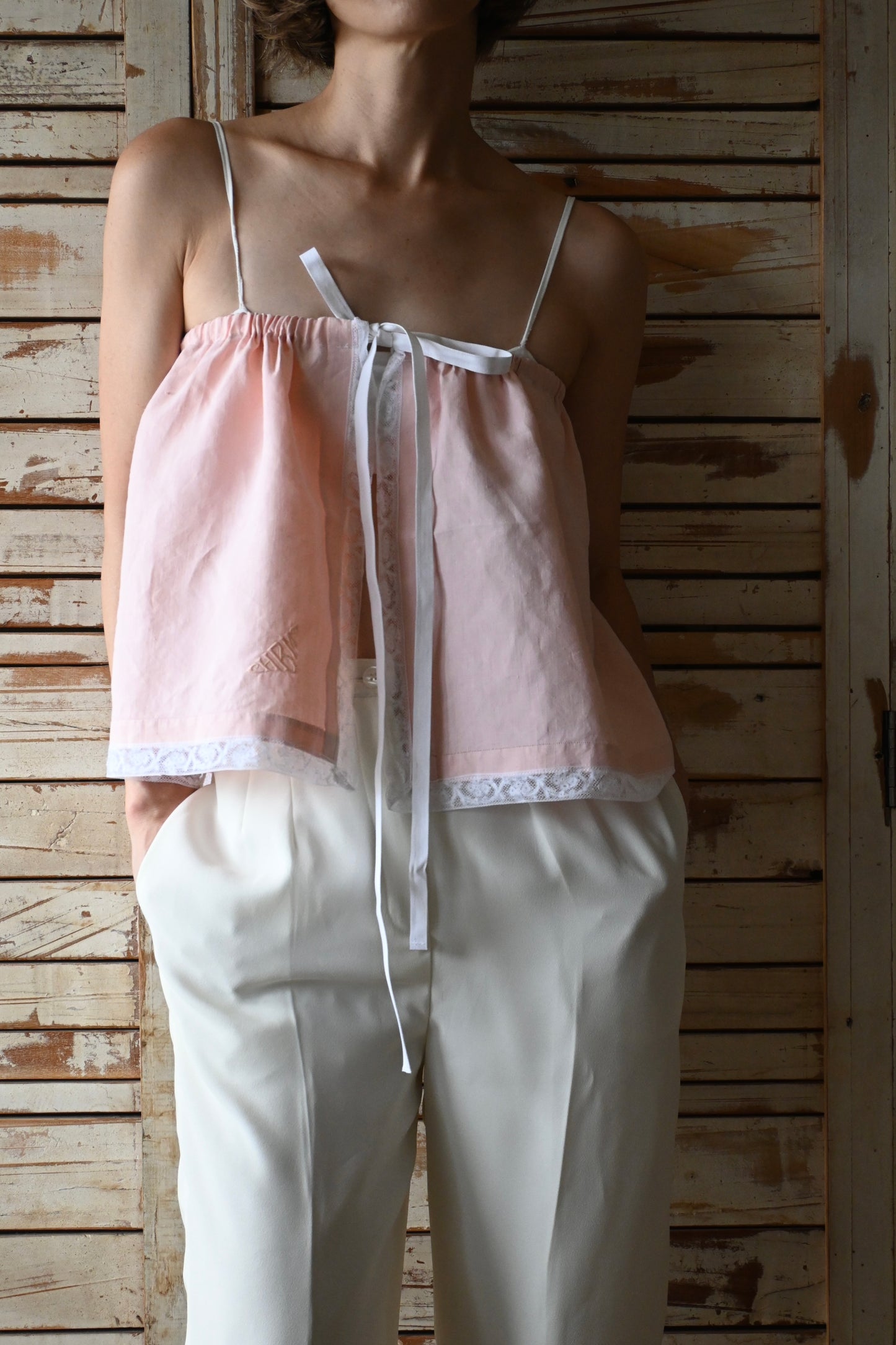 Cotton lace wrap/PONMOSIR