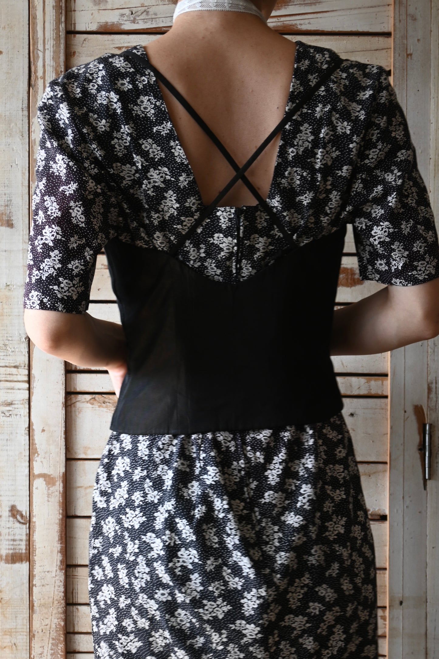Bustier/DARK BROWN