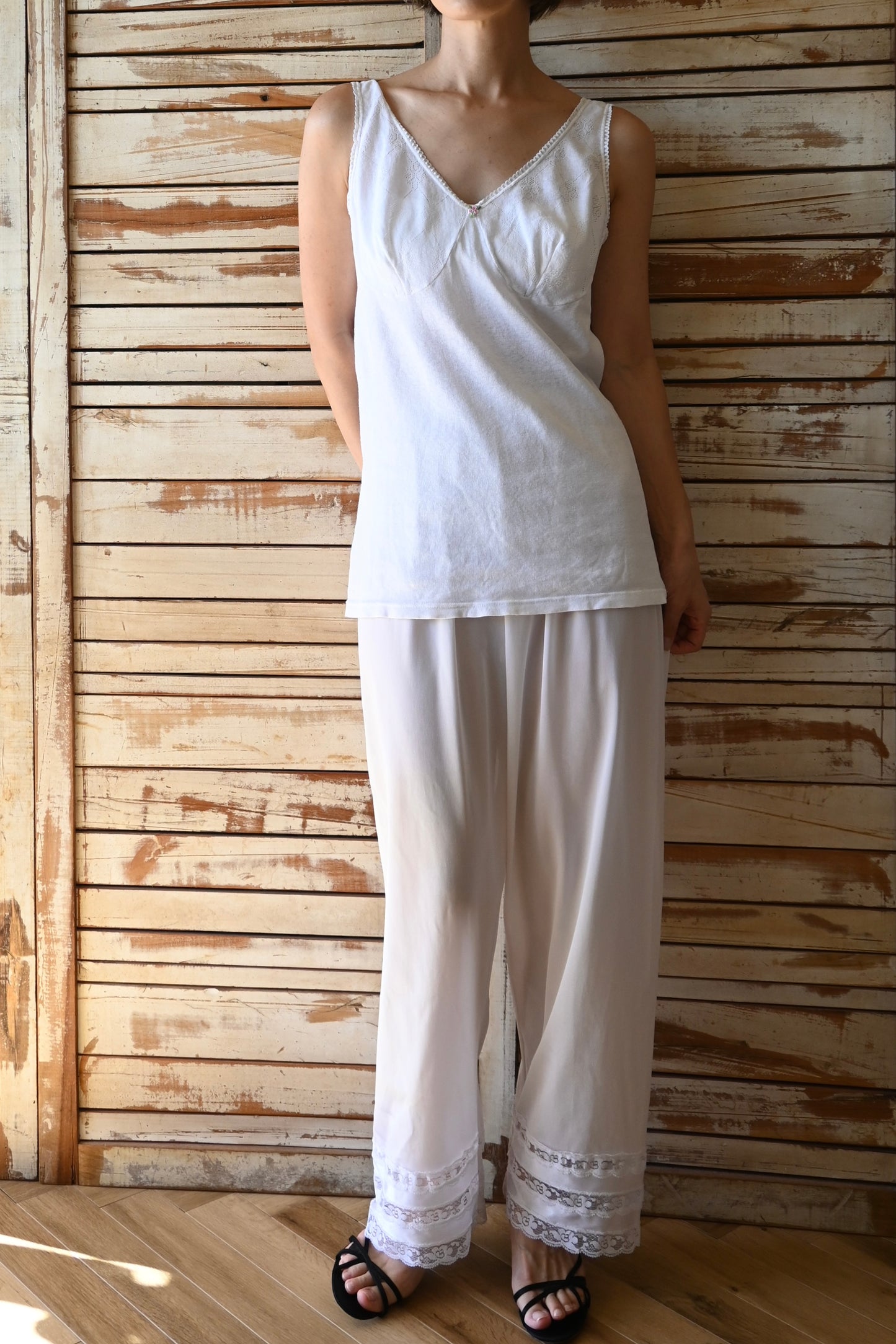 EURO Cotton lace camisole