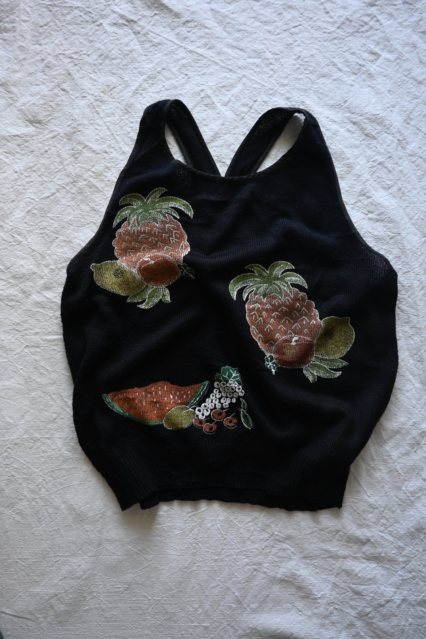 Fruits Knit/BLACK