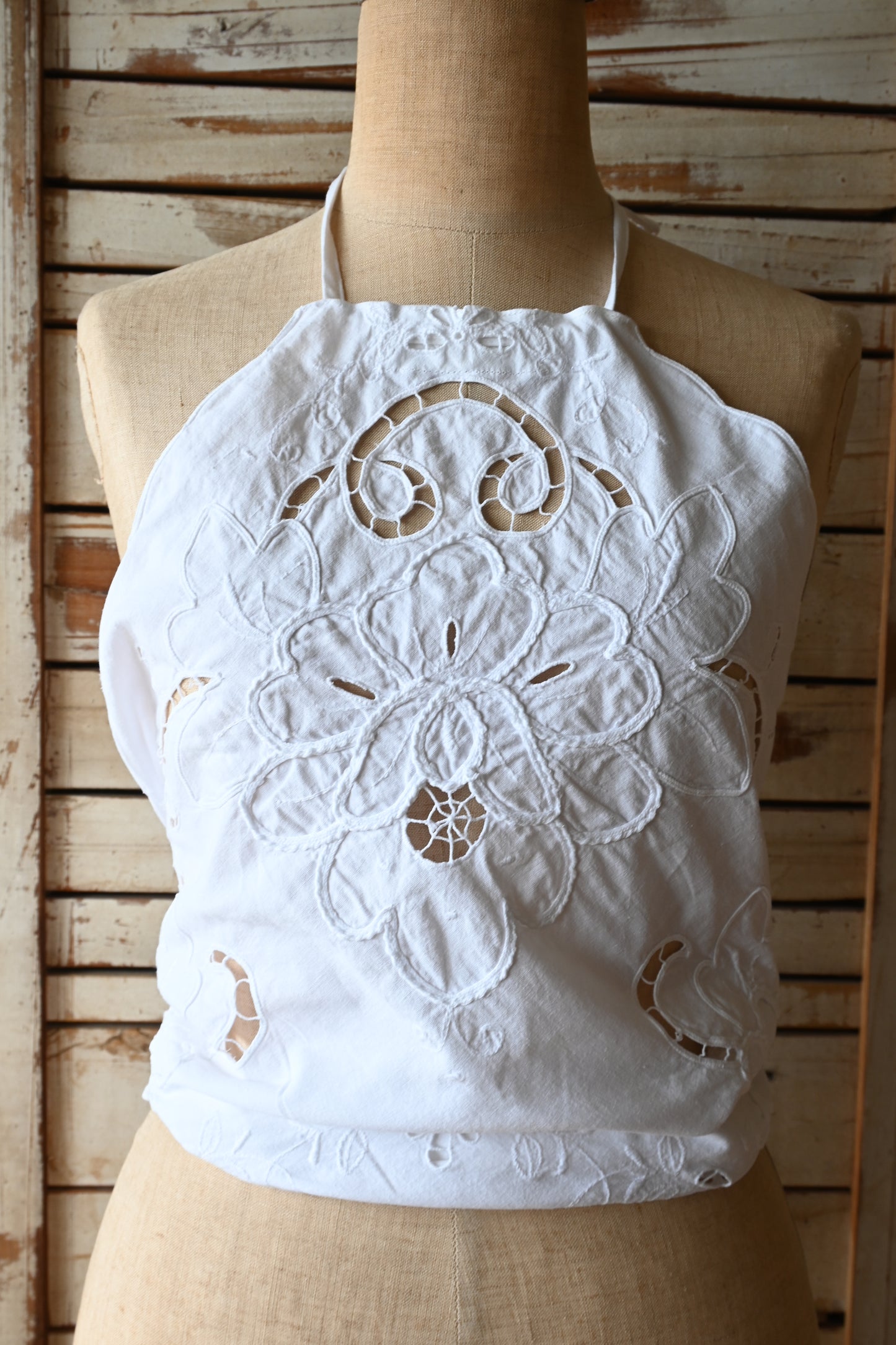 cutwork lace tops/PONMOSIR