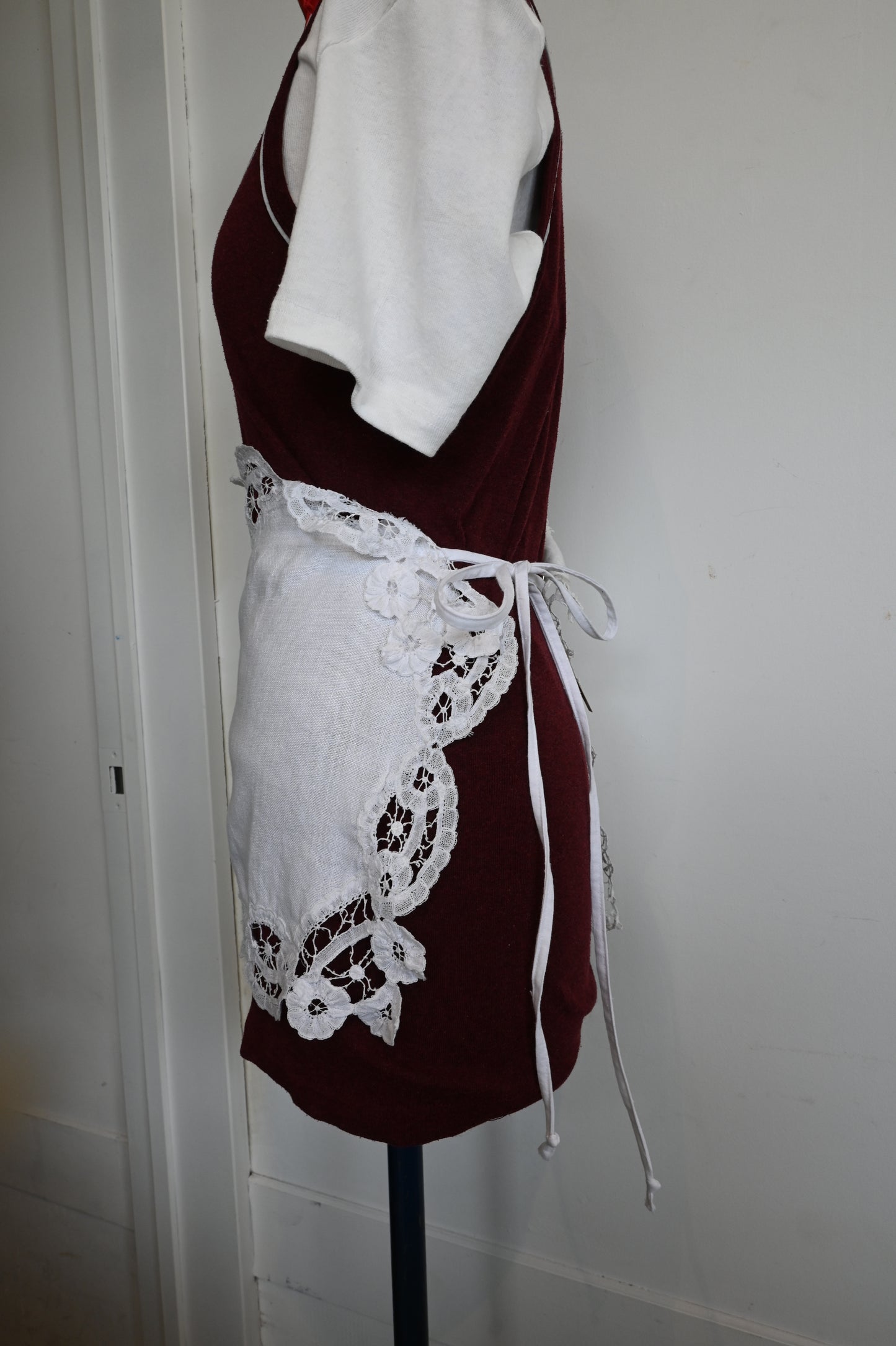 EURO Cotton underwear tank top/BORDEAUX