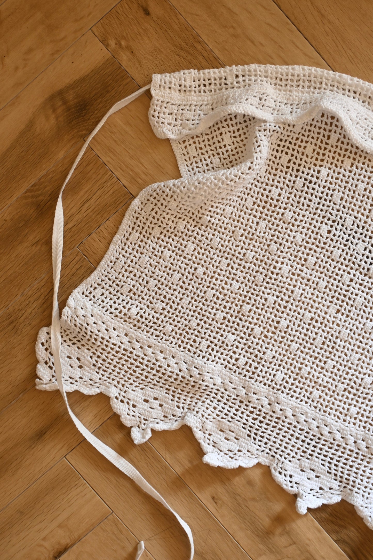 Crochet lace wrap/PONMOSIR