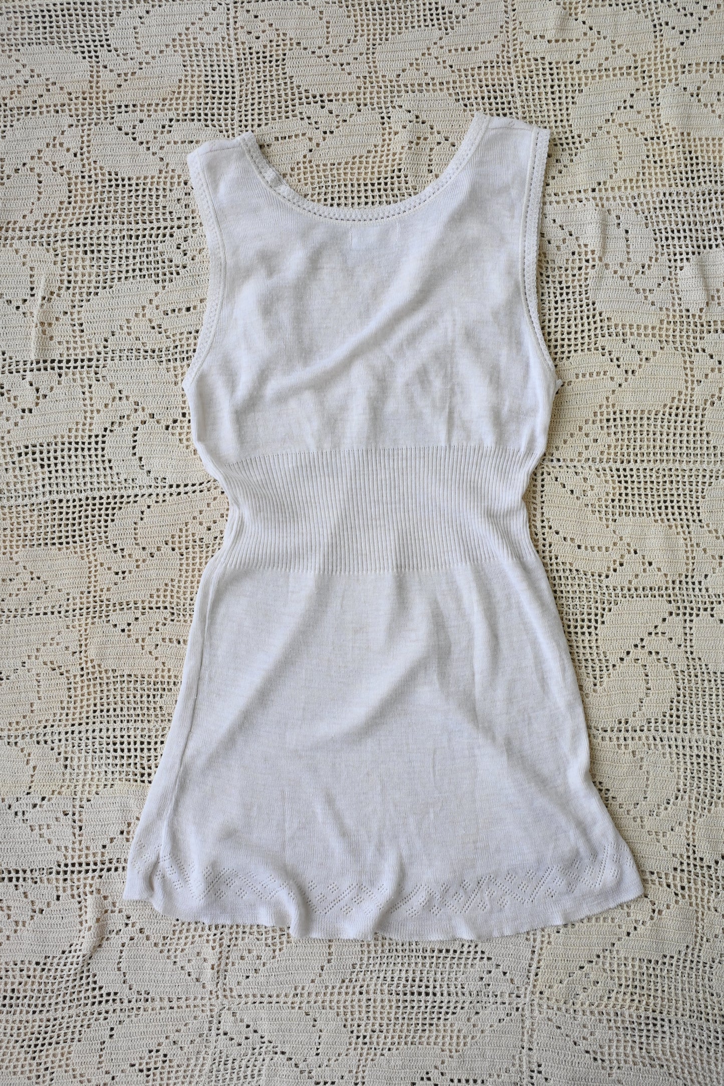 EURO Underwear knit top/IVORY